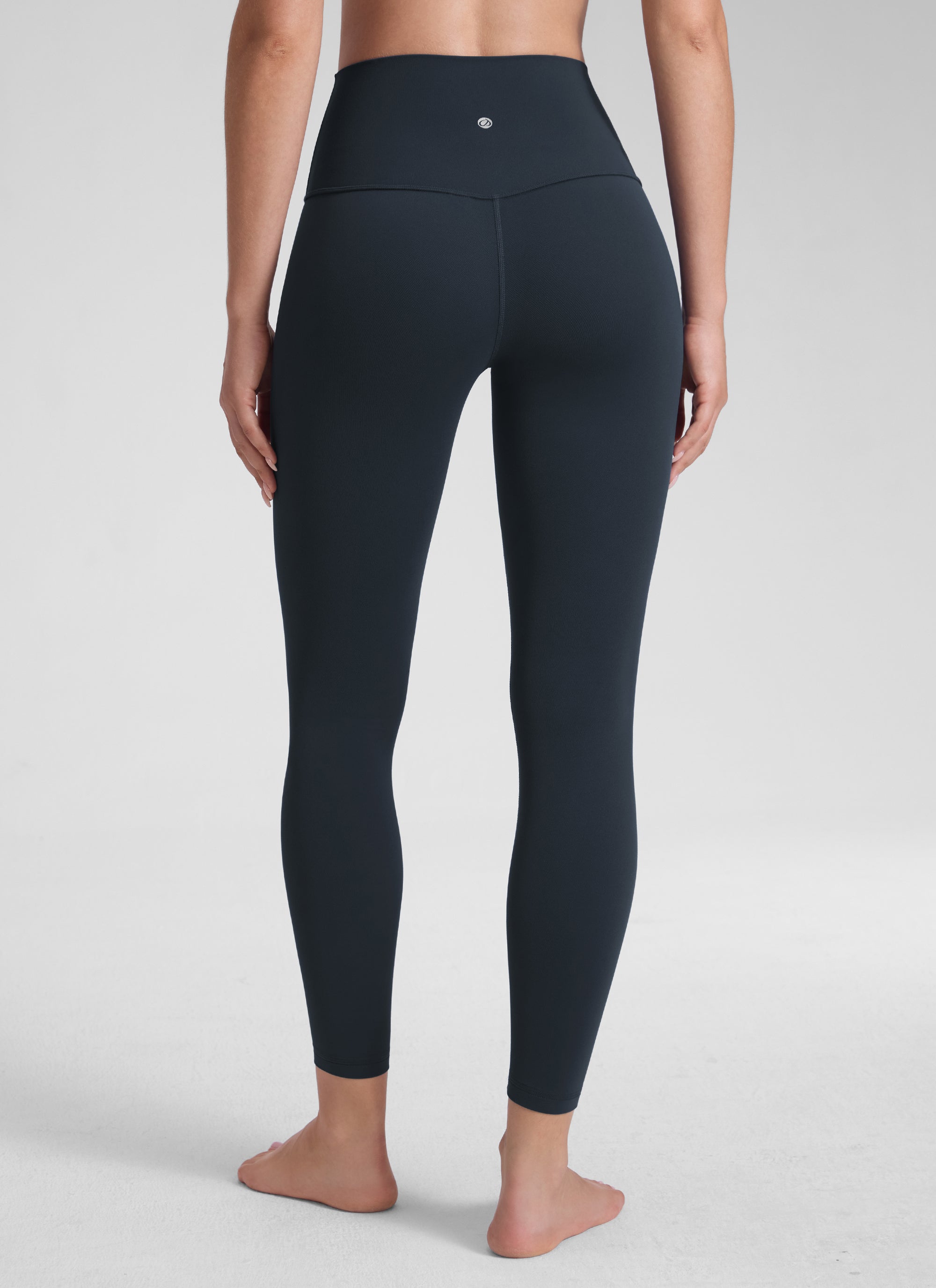 CRZ YOGA Butterluxe Damen High Waist Sport Leggings- 64cm Echte Marine