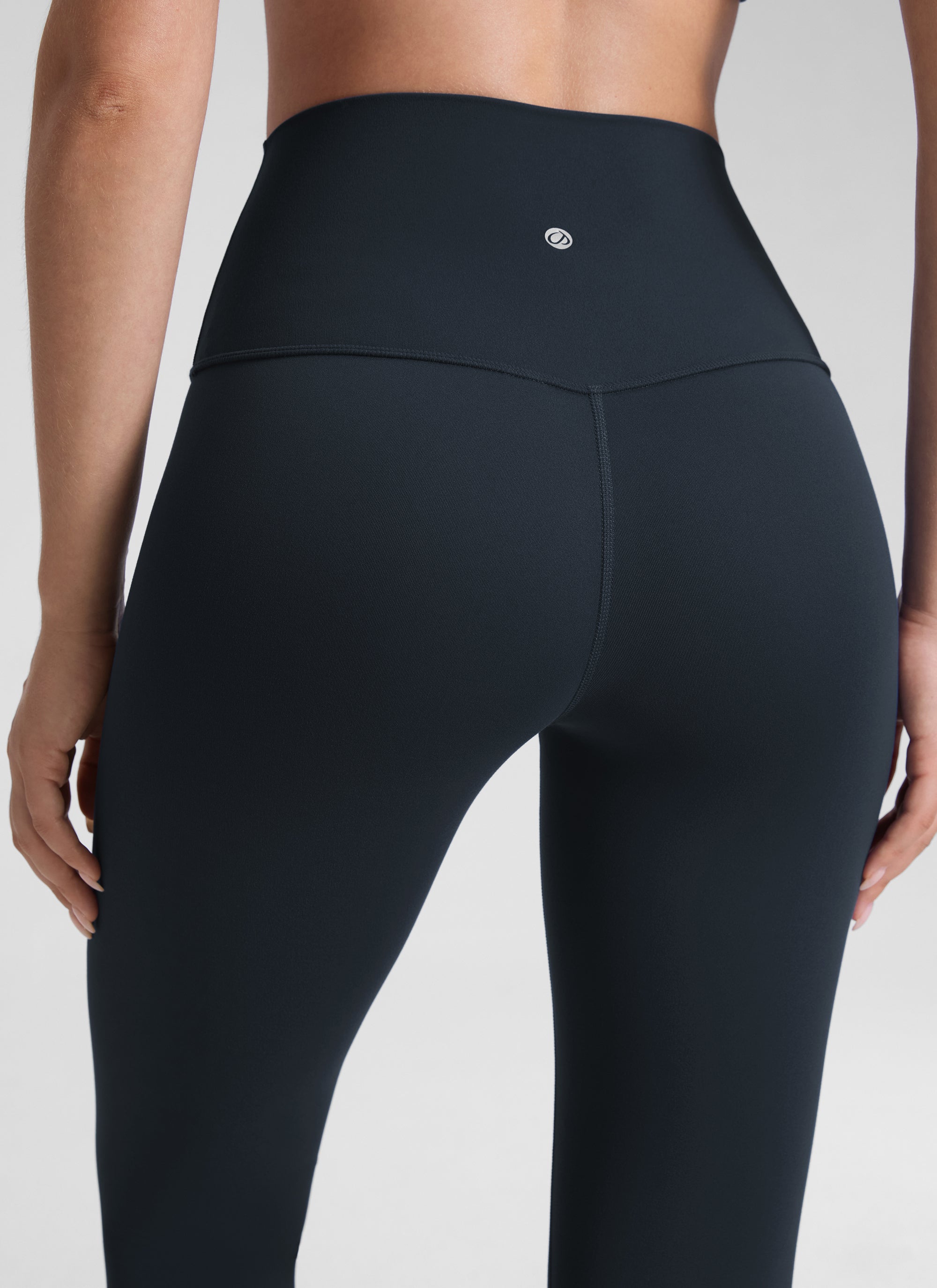 CRZ YOGA Butterluxe Damen High Waist Sport Leggings- 64cm Echte Marine