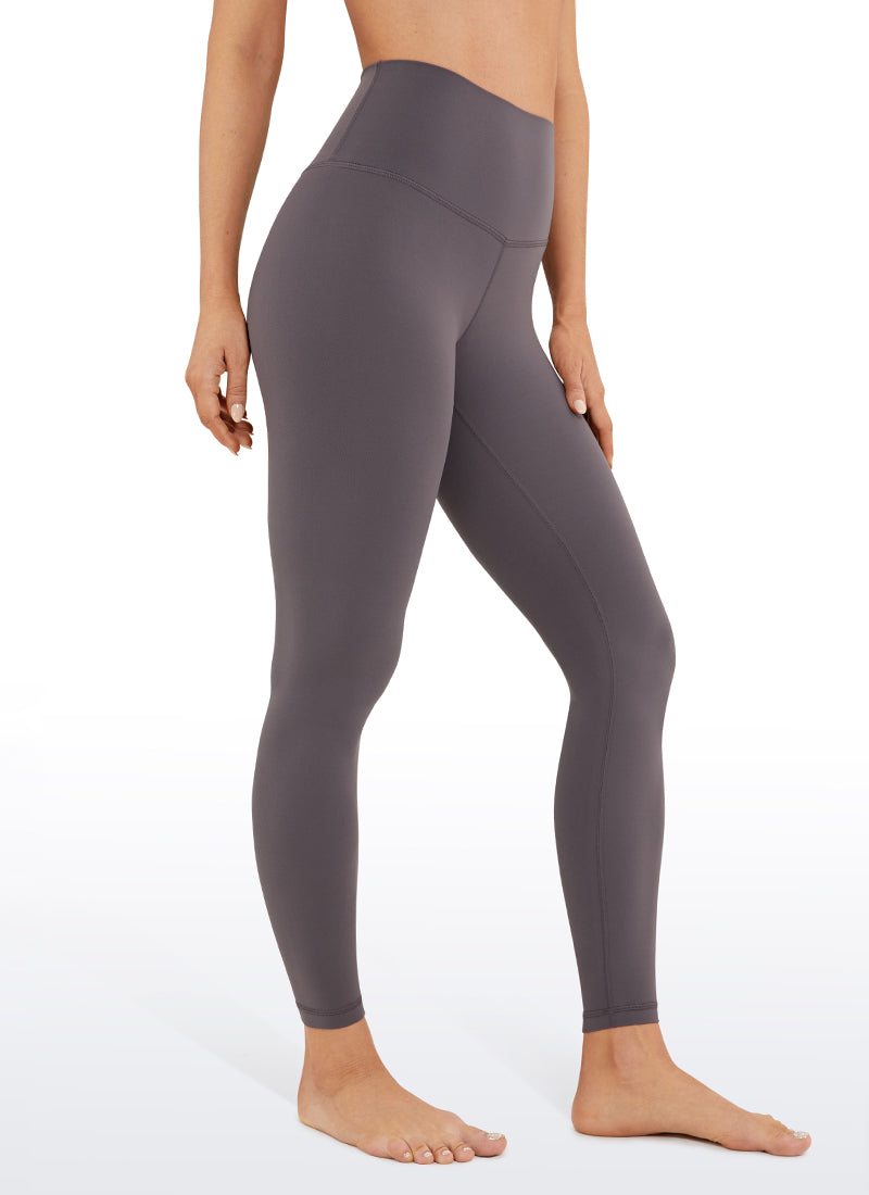 CRZ YOGA Butterluxe Damen High Waist Sport Leggings- 64cm Tornado