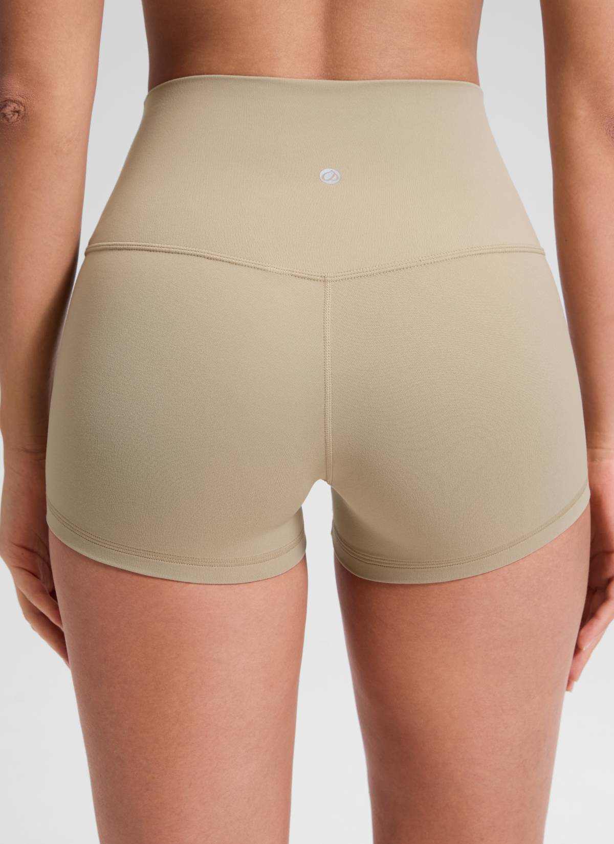 CRZ YOGA Damen Butterluxe Radlerhose Shorts-6,4CM Eiche