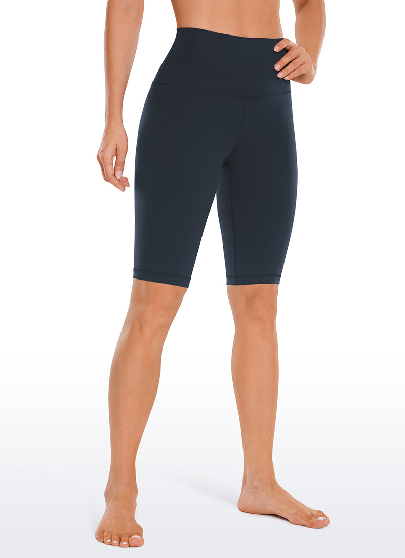 CRZ YOGA Damen Butterluxe Radlerhose Shorts-25CM Echte Marine