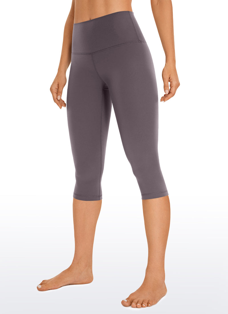 CRZ YOGA Damen Butterluxe High Waist Sport Leggings - 43cm Tornado