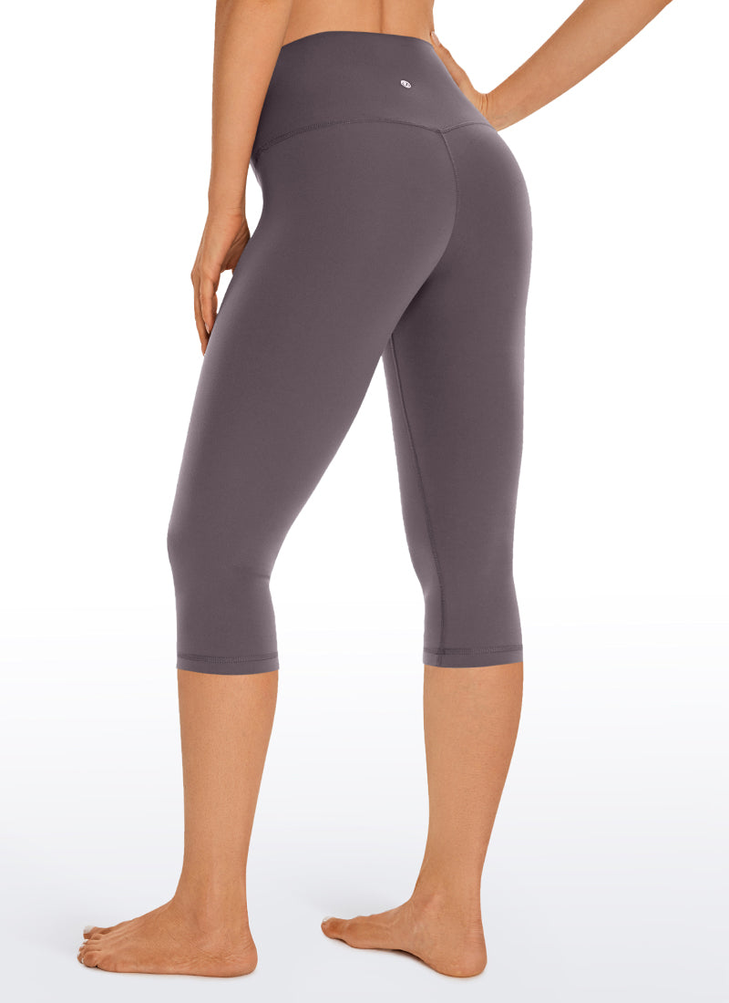 CRZ YOGA Damen Butterluxe High Waist Sport Leggings - 43cm Tornado