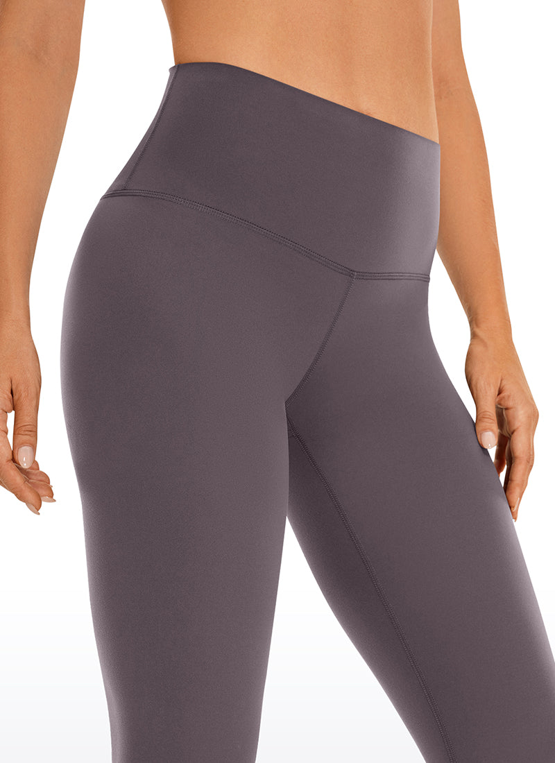 CRZ YOGA Damen Butterluxe High Waist Sport Leggings - 43cm Tornado