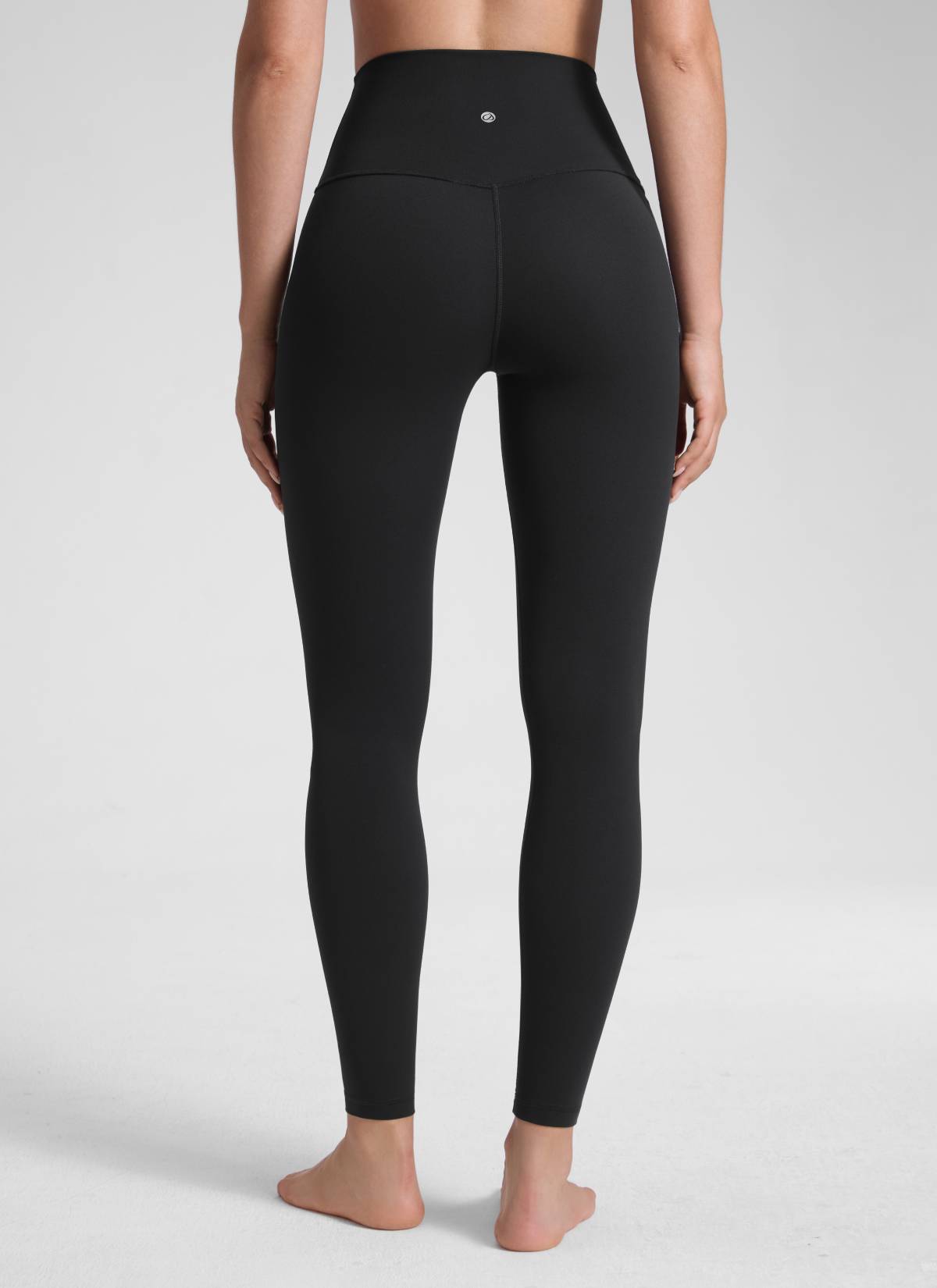 CRZ YOGA Butterluxe Damen High Waist Sport Leggings- 71cm Schwarz