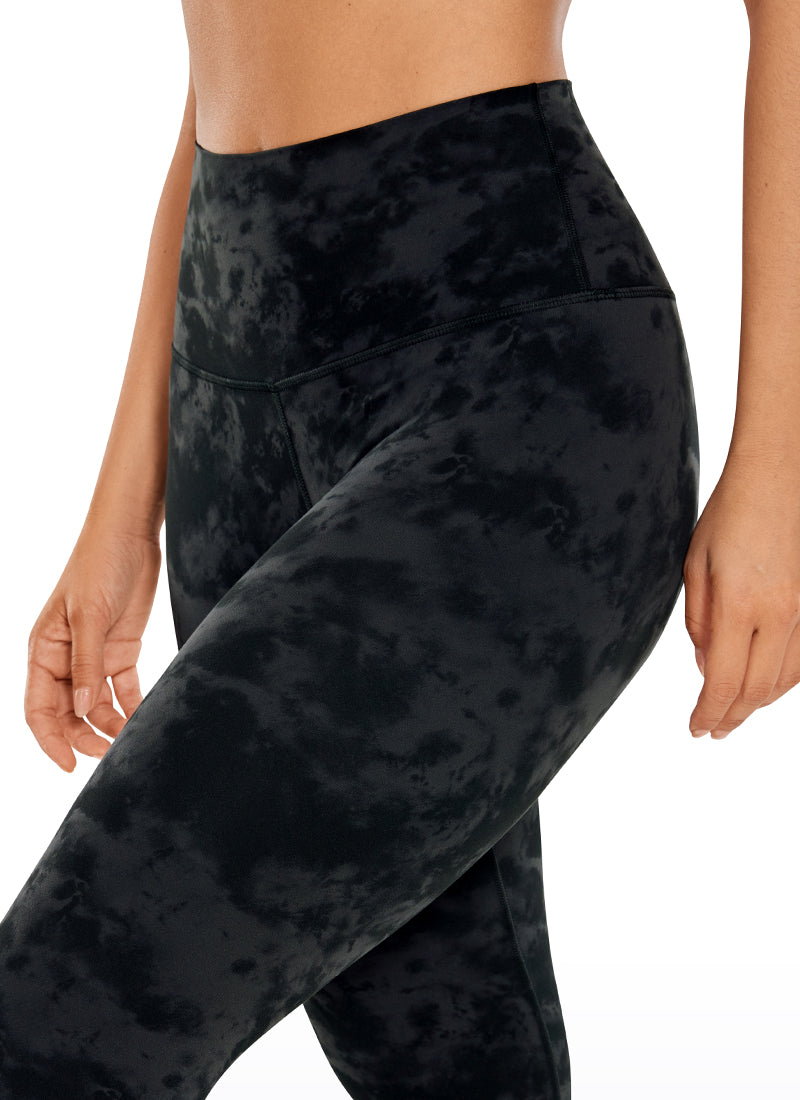 CRZ YOGA Butterluxe Damen High Waist Sport Leggings- 71cm Der Rauchtintennebel