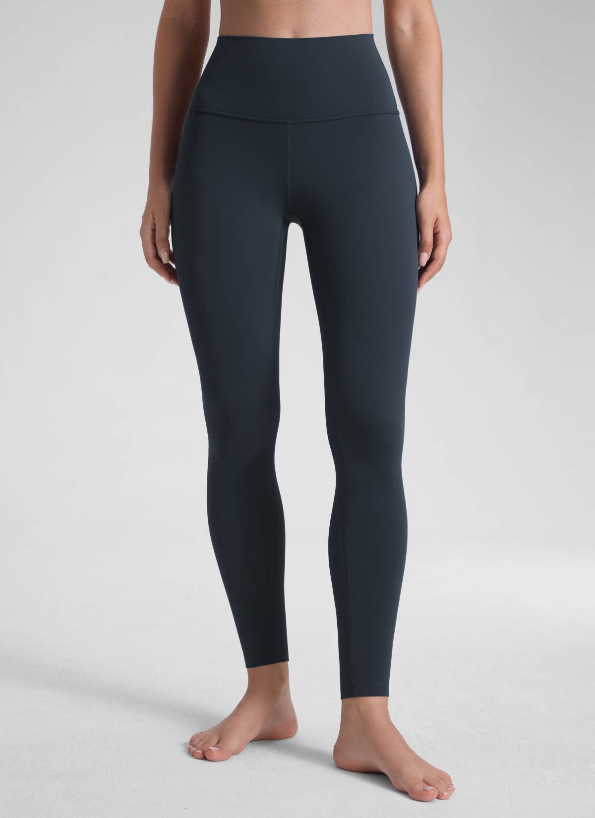 CRZ YOGA Butterluxe Damen High Waist Sport Leggings- 71cm Echte Marine