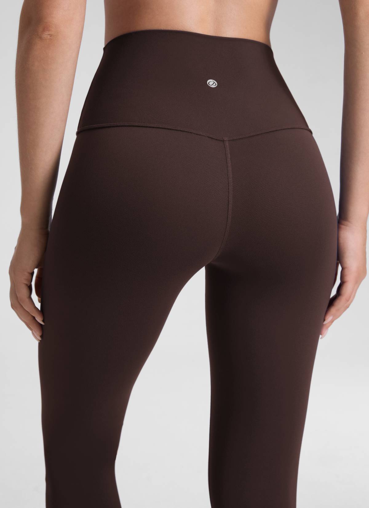 CRZ YOGA Butterluxe Damen High Waist Sport Leggings- 71cm Heißes Fudge-Brown