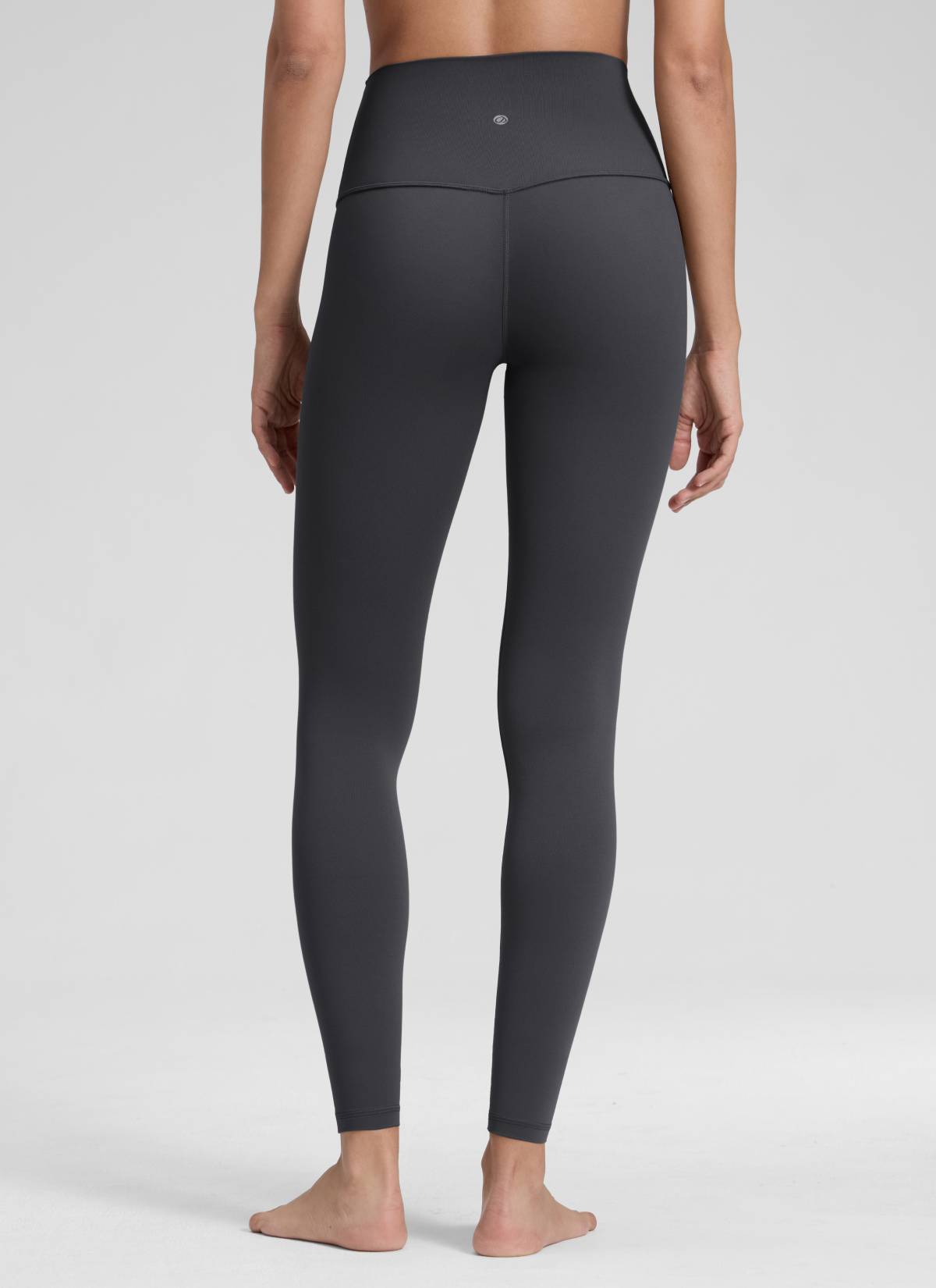 CRZ YOGA Butterluxe Damen High Waist Sport Leggings- 71cm Mysteriöses Grau