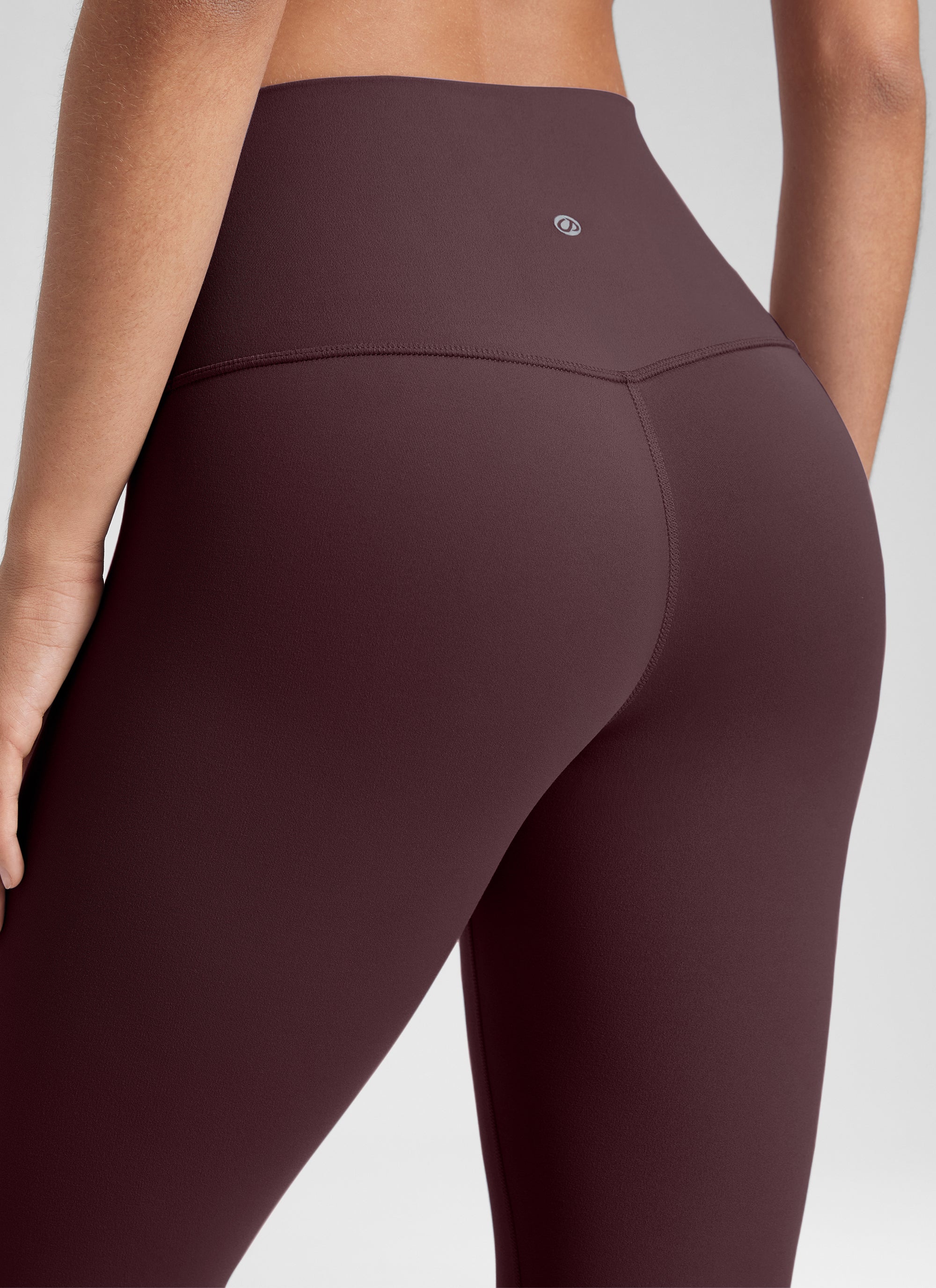 CRZ YOGA Butterluxe Damen High Waist Sport Leggings- 71cm Reife Pflaume