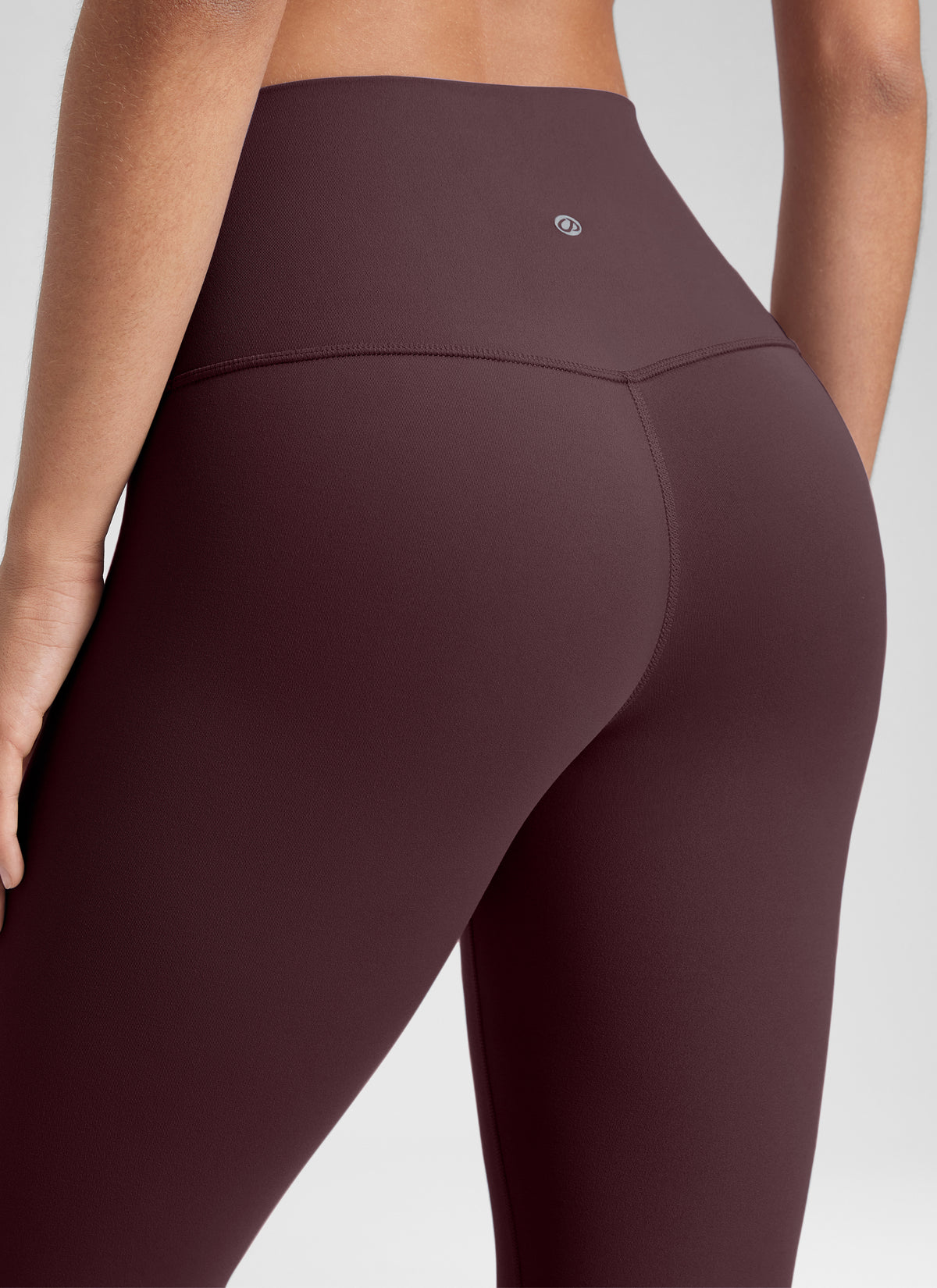 CRZ YOGA Butterluxe Damen High Waist Sport Leggings- 71cm Reife Pflaume @model_info:Winama
