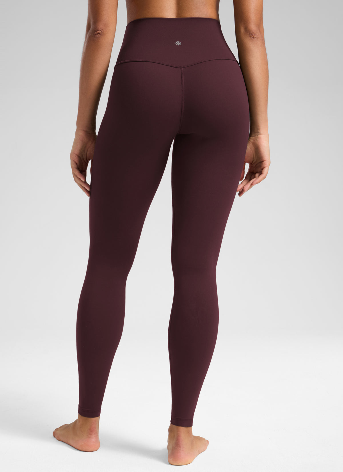 CRZ YOGA Damen Butterluxe Extra-Lang Sport Leggings - 78cm Reife Pflaume @model_info:F
