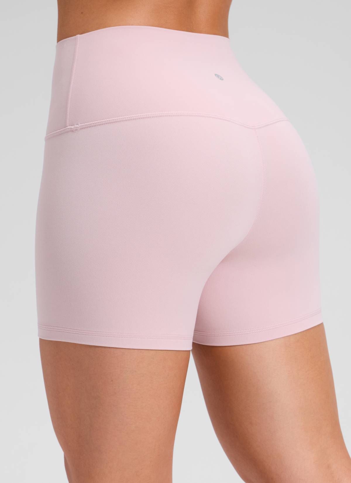 CRZ YOGA Damen Butterluxe Radlerhose Shorts-10CM Rosa Haze