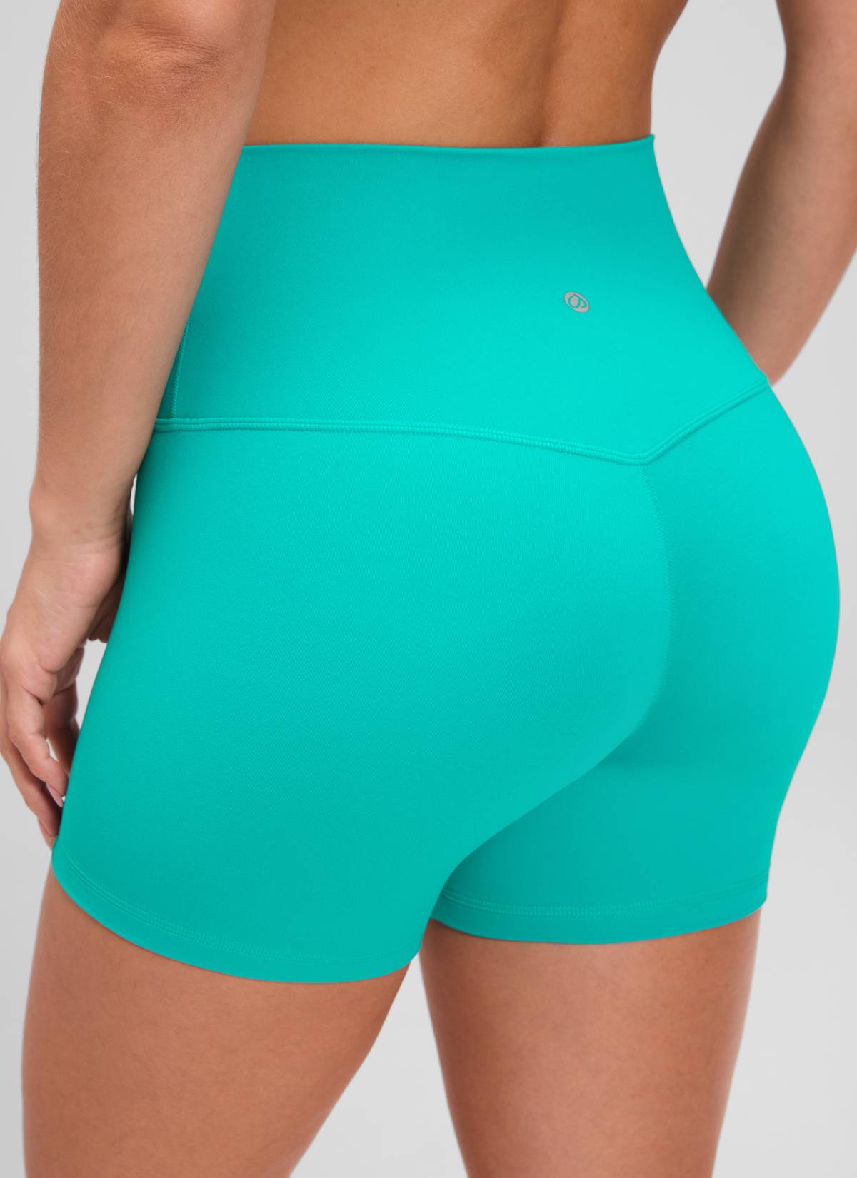 CRZ YOGA Damen Butterluxe Radlerhose Shorts-10CM Tropen Krickente