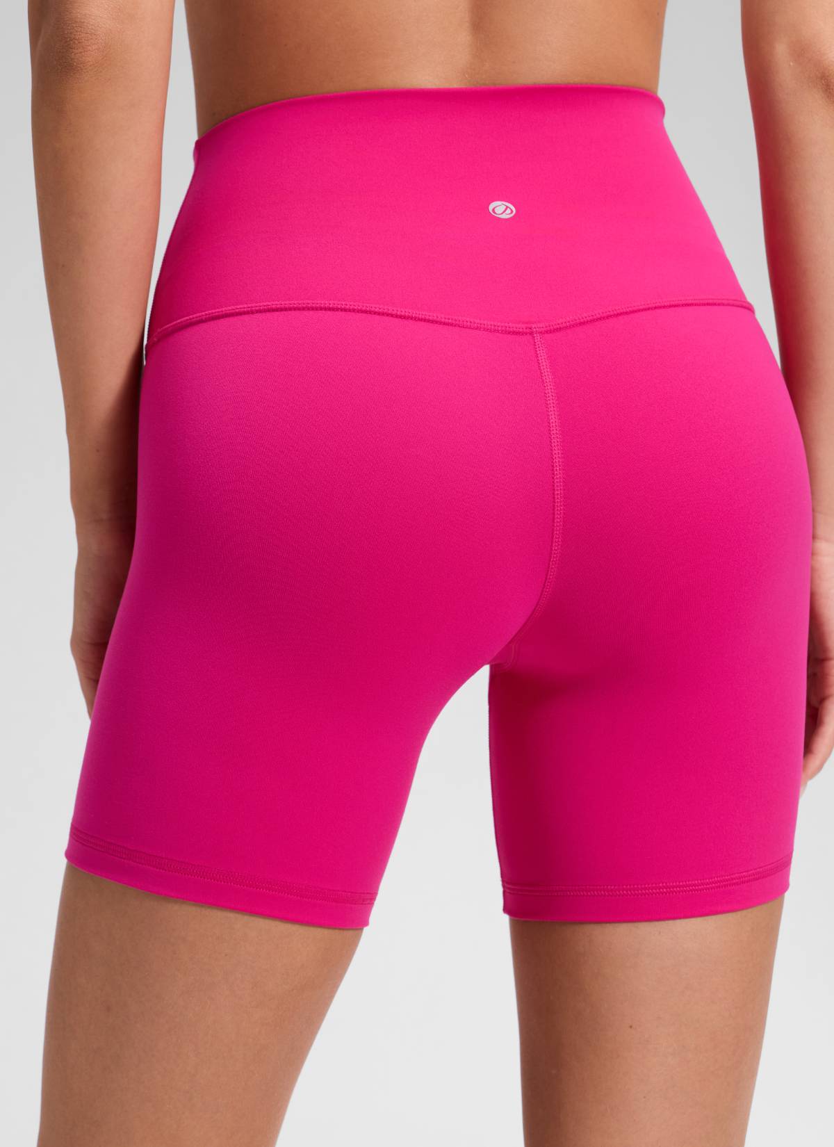CRZ YOGA Damen Butterluxe Radlerhose Shorts-15CM Granita Pink