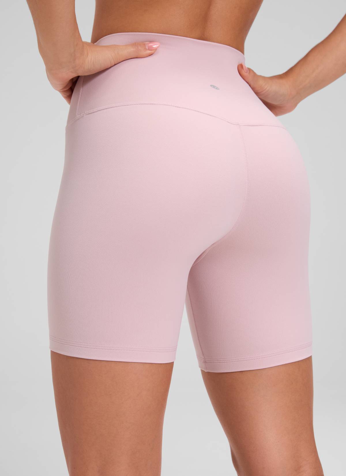 CRZ YOGA Damen Butterluxe Radlerhose Shorts-15CM Rosa Haze