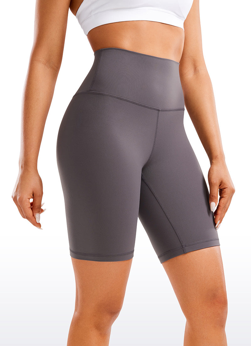 CRZ YOGA Damen Butterluxe Radlerhose Kurze Sporthose - 20cm Tornado