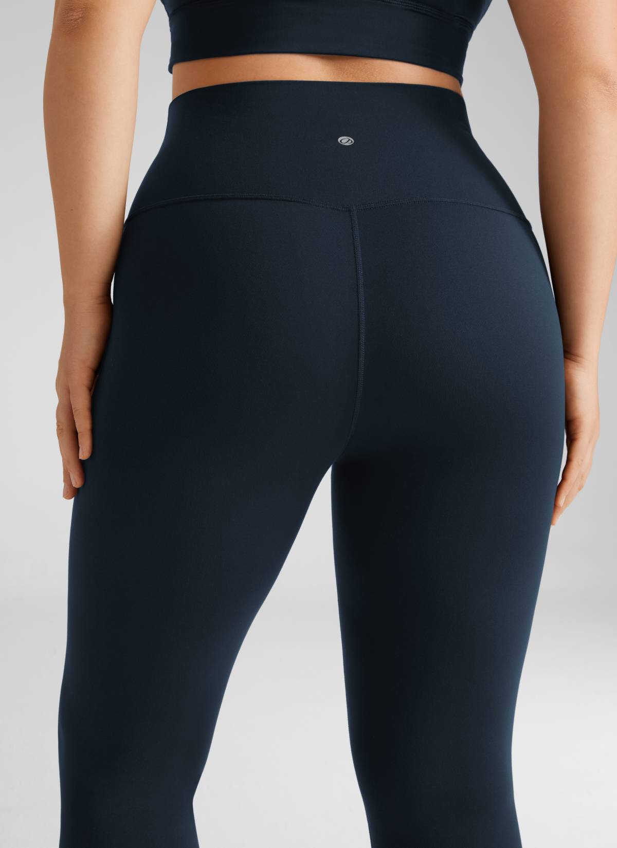 CRZ YOGA Butterluxe Damen Übergröße Leggings - 64cm Große Größen Echte Marine