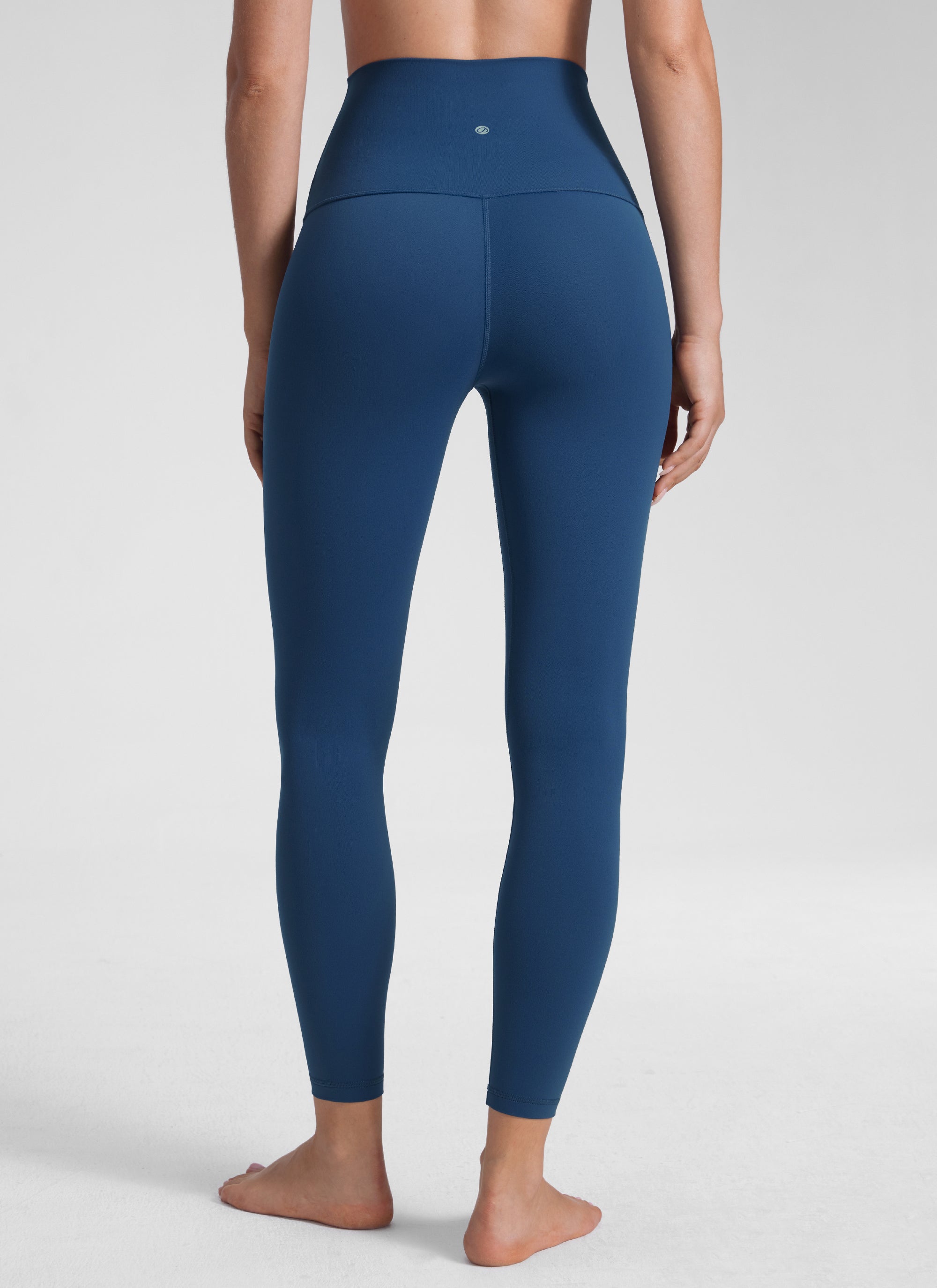 CRZ YOGA Damen Butterluxe Yoga Leggings Super High Waist - 64cm FRANZÖSISCHE MARINE