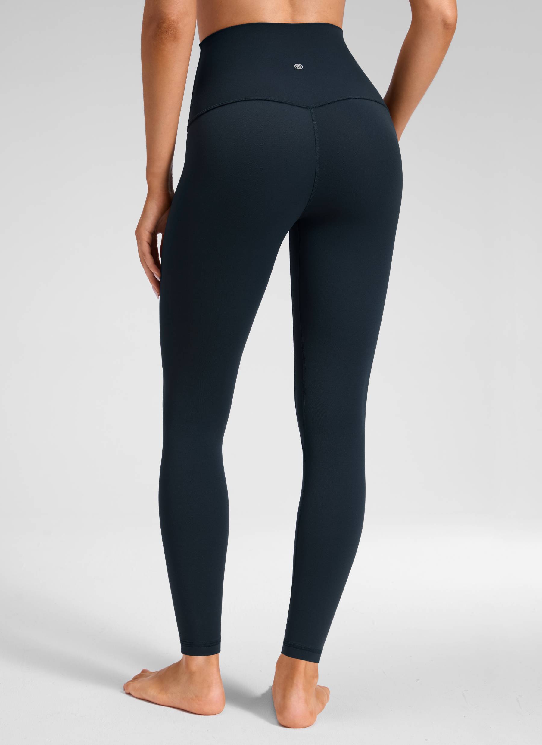 CRZ YOGA Damen Butterluxe Yoga Leggings Super High Waist - 71cm Echte Marine