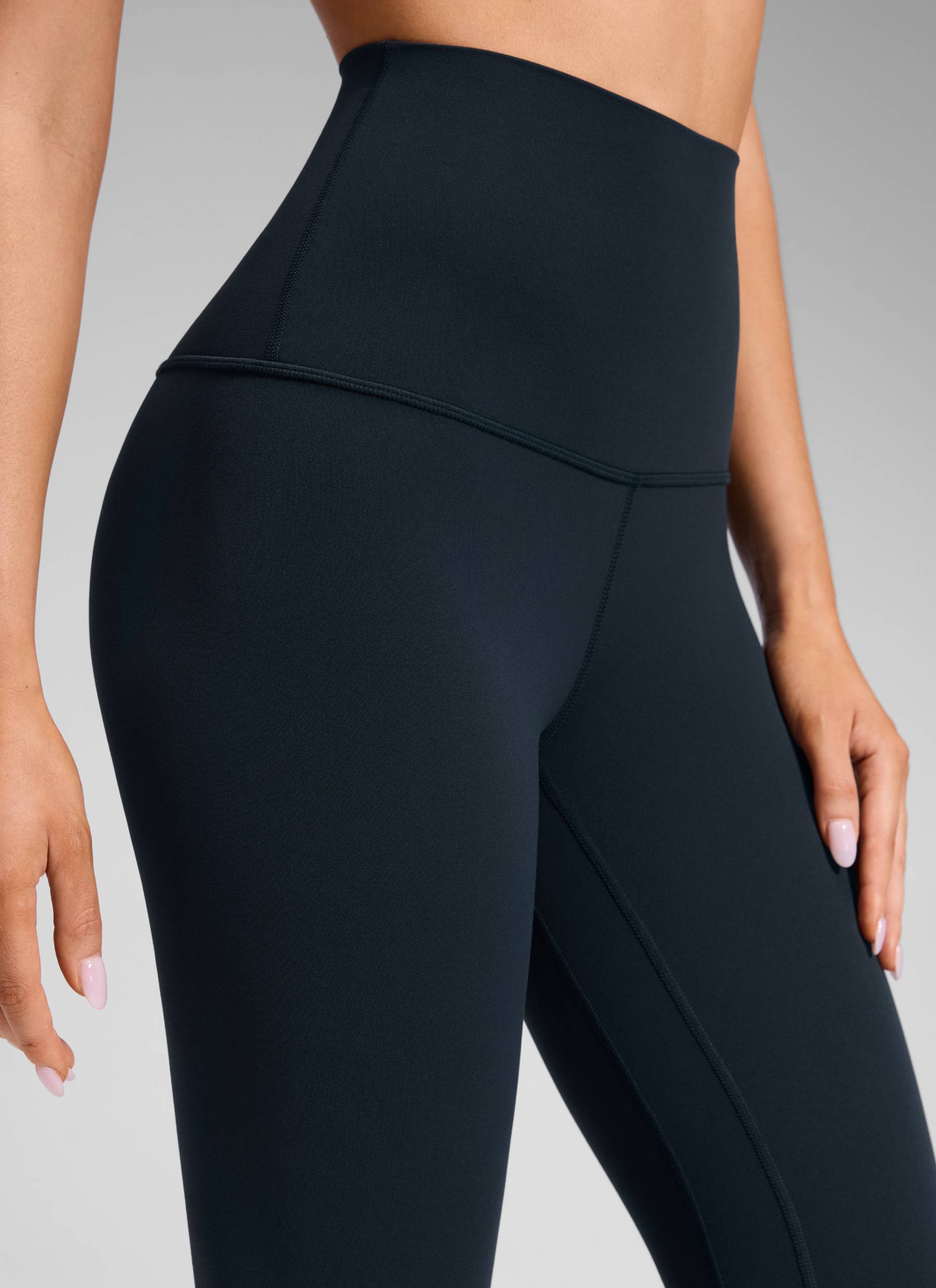 CRZ YOGA Damen Butterluxe Yoga Leggings Super High Waist - 71cm Echte Marine