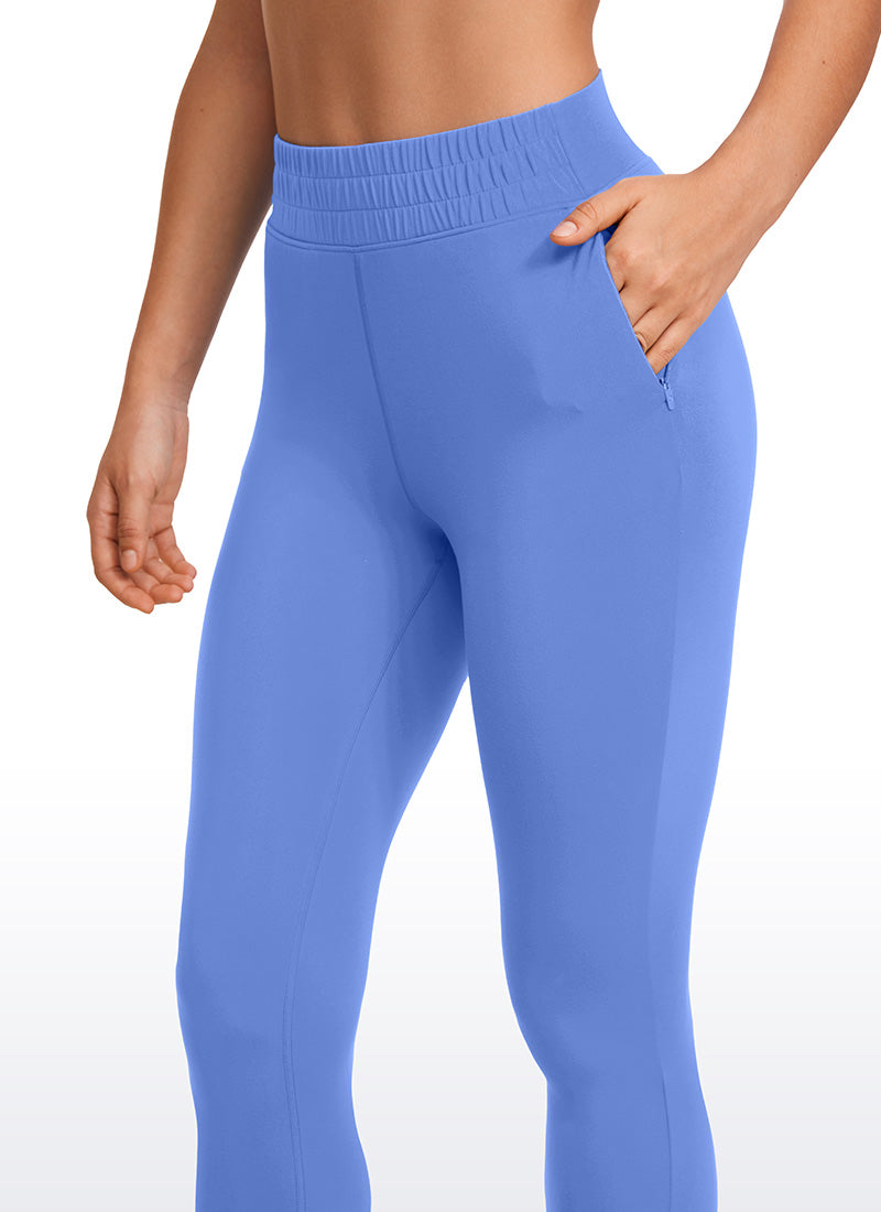 CRZ YOGA Damen Butterluxe Sport Sporthose mit Taschen - 69cm Wildes Indigo