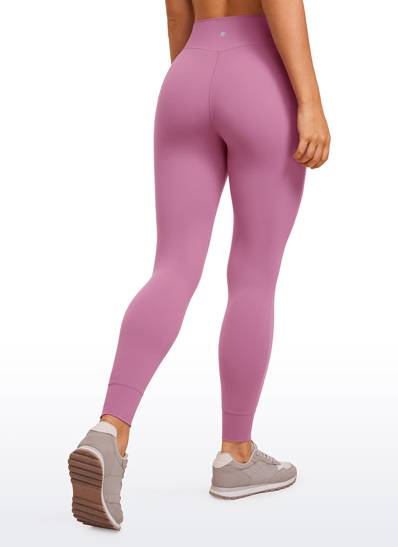 CRZ YOGA Damen Butterluxe Sport Sporthose mit Taschen - 69cm Samtstaub