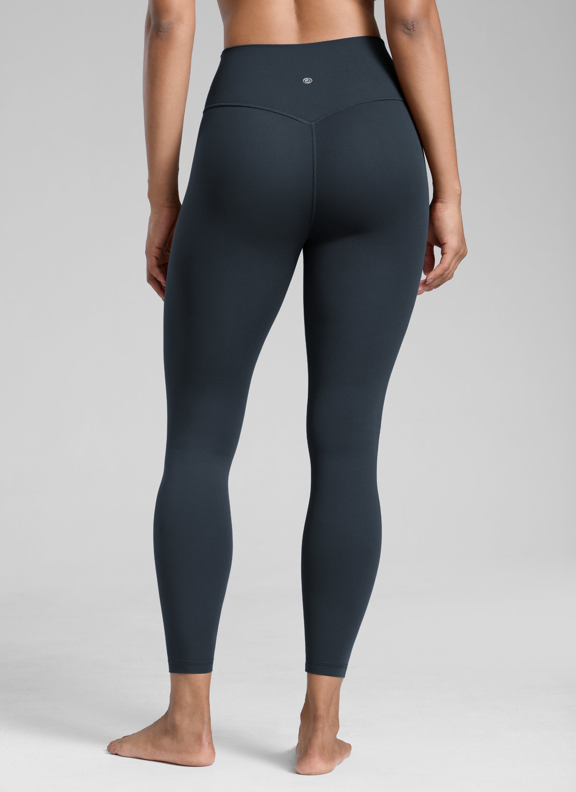 CRZ YOGA Damen Butterlift High Waist Workout Leggings - 64cm Echte Marine