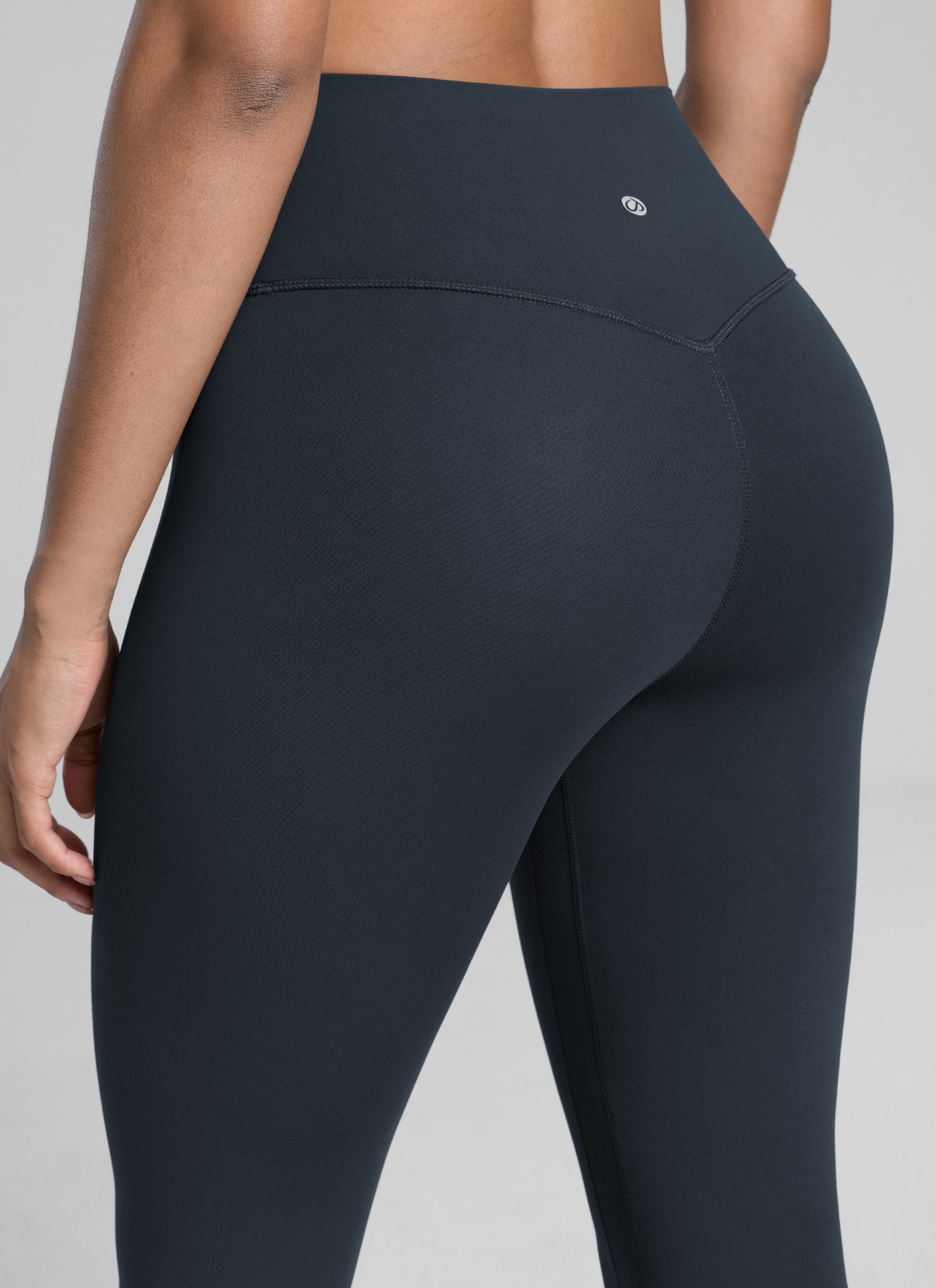 CRZ YOGA Damen Butterlift High Waist Workout Leggings - 64cm Echte Marine