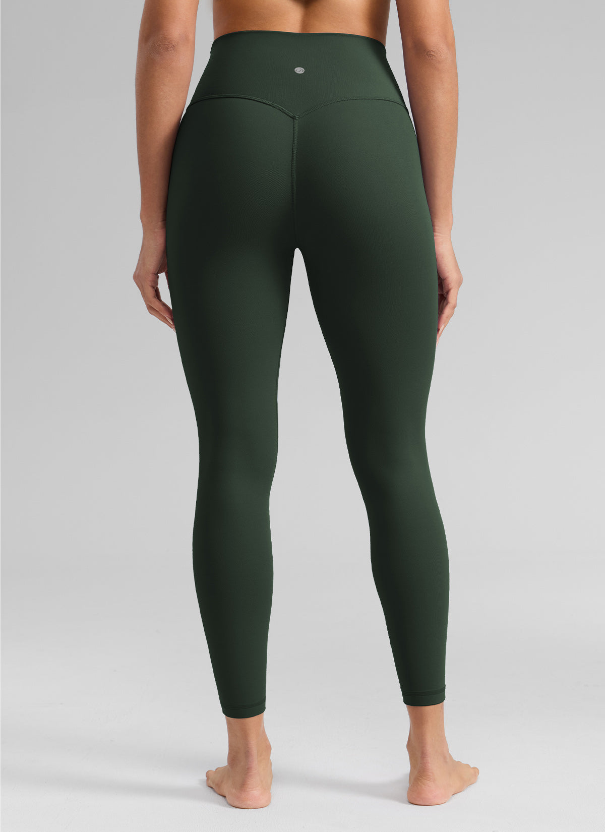 CRZ YOGA Damen Butterlift High Waist Workout Leggings - 64cm Legende Grün