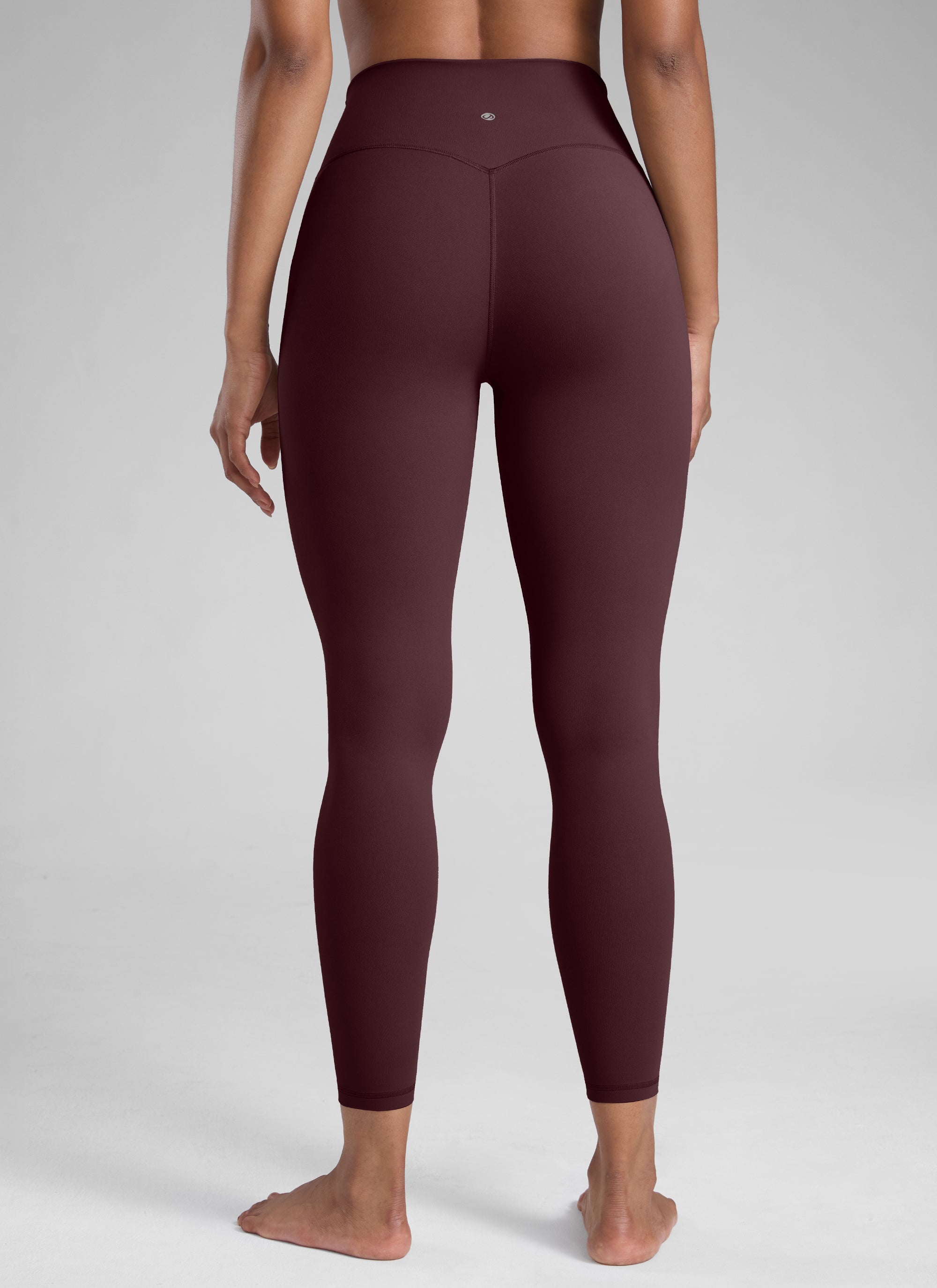 CRZ YOGA Damen Butterlift High Waist Workout Leggings - 64cm Reife Pflaume