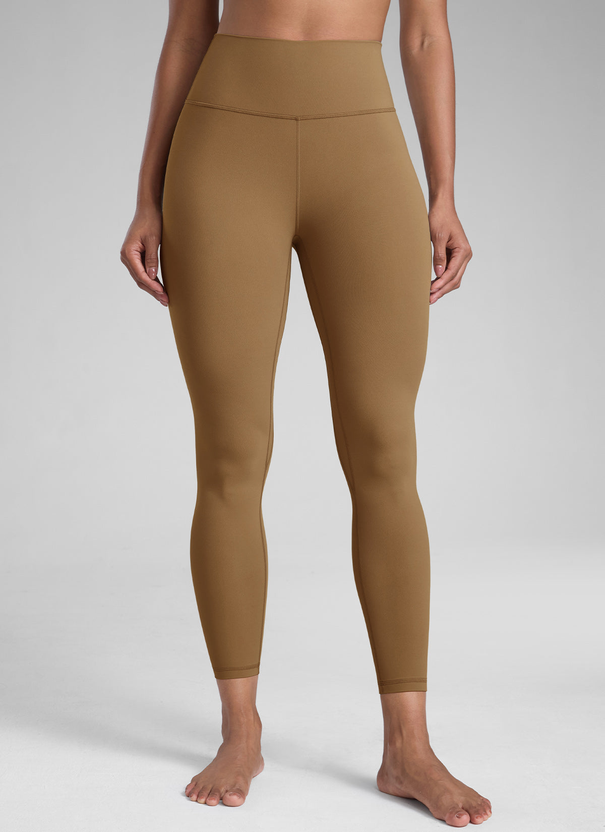 CRZ YOGA Damen Butterlift High Waist Workout Leggings - 64cm Piment