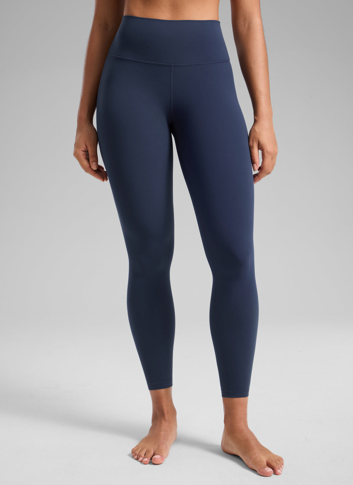 CRZ YOGA Damen Butterlift High Waist Workout Leggings - 64cm Club Blau @model_info:F