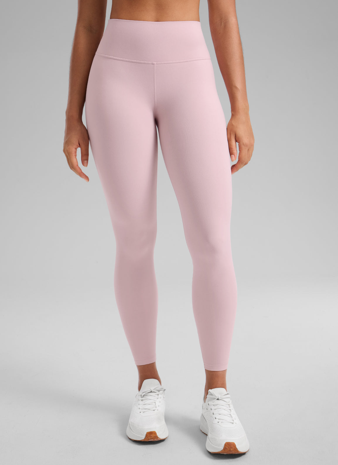 CRZ YOGA Damen Butterlift High Waist Workout Leggings - 64cm Rosa Haze @model_info:F