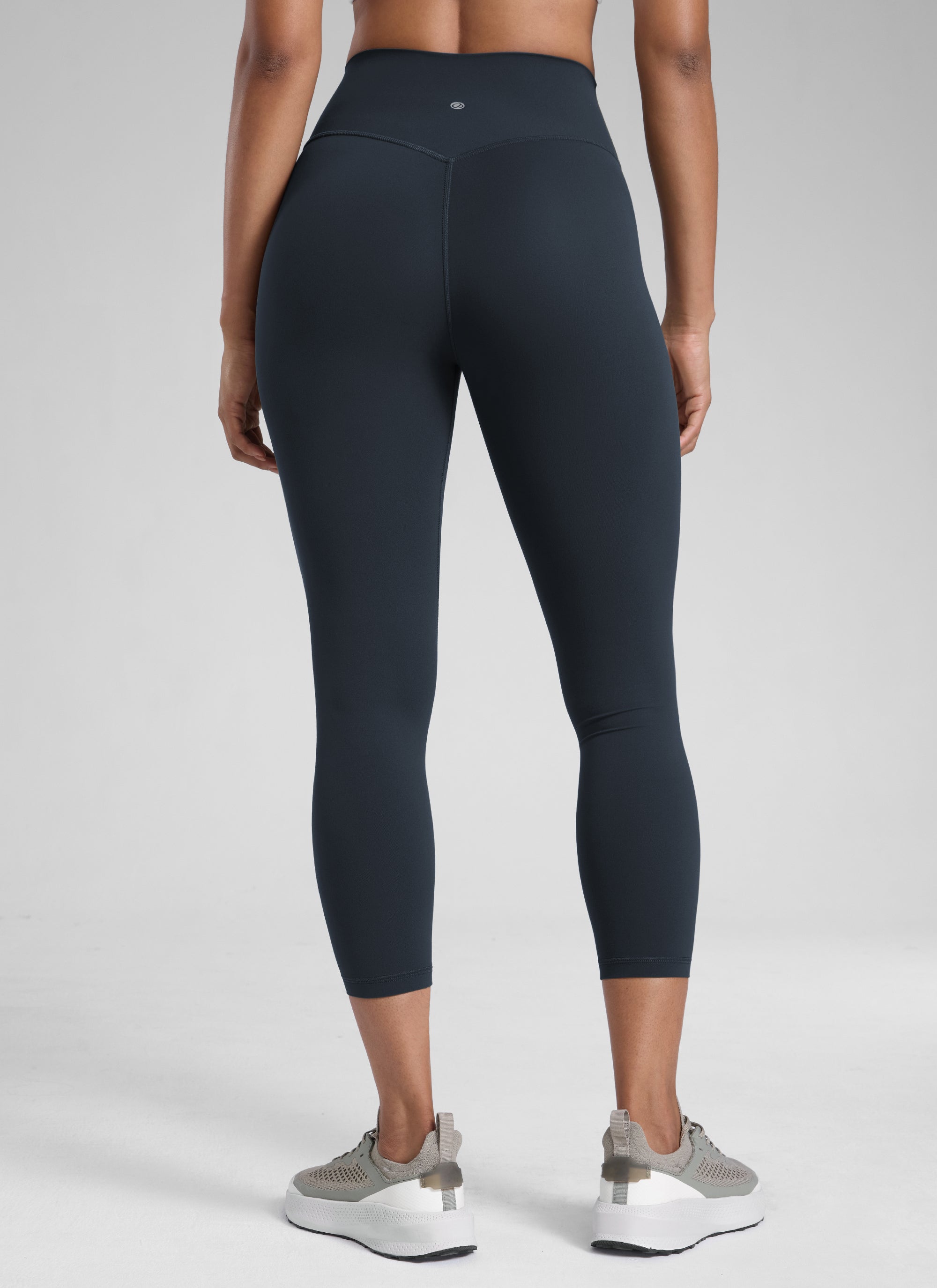 CRZ YOGA Damen Butterlift High Waist Workout Leggings - 58cm Echte Marine