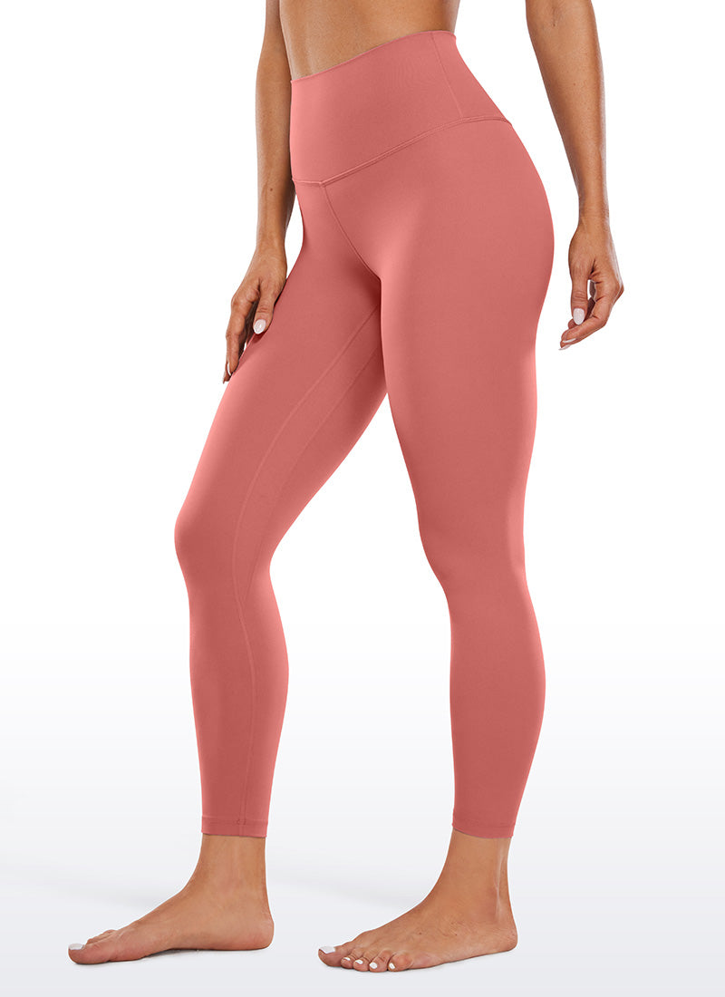 CRZ YOGA Damen Butterluxe High Waist Sport Leggings - 64cm Briar Rose