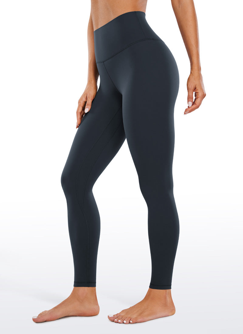 CRZ YOGA Damen Butterluxe High Waist Sport Leggings - 71cm Echte Marine