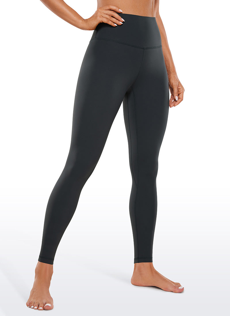 CRZ YOGA Damen Butterluxe High Waist Sport Leggings - 71cm Melanit