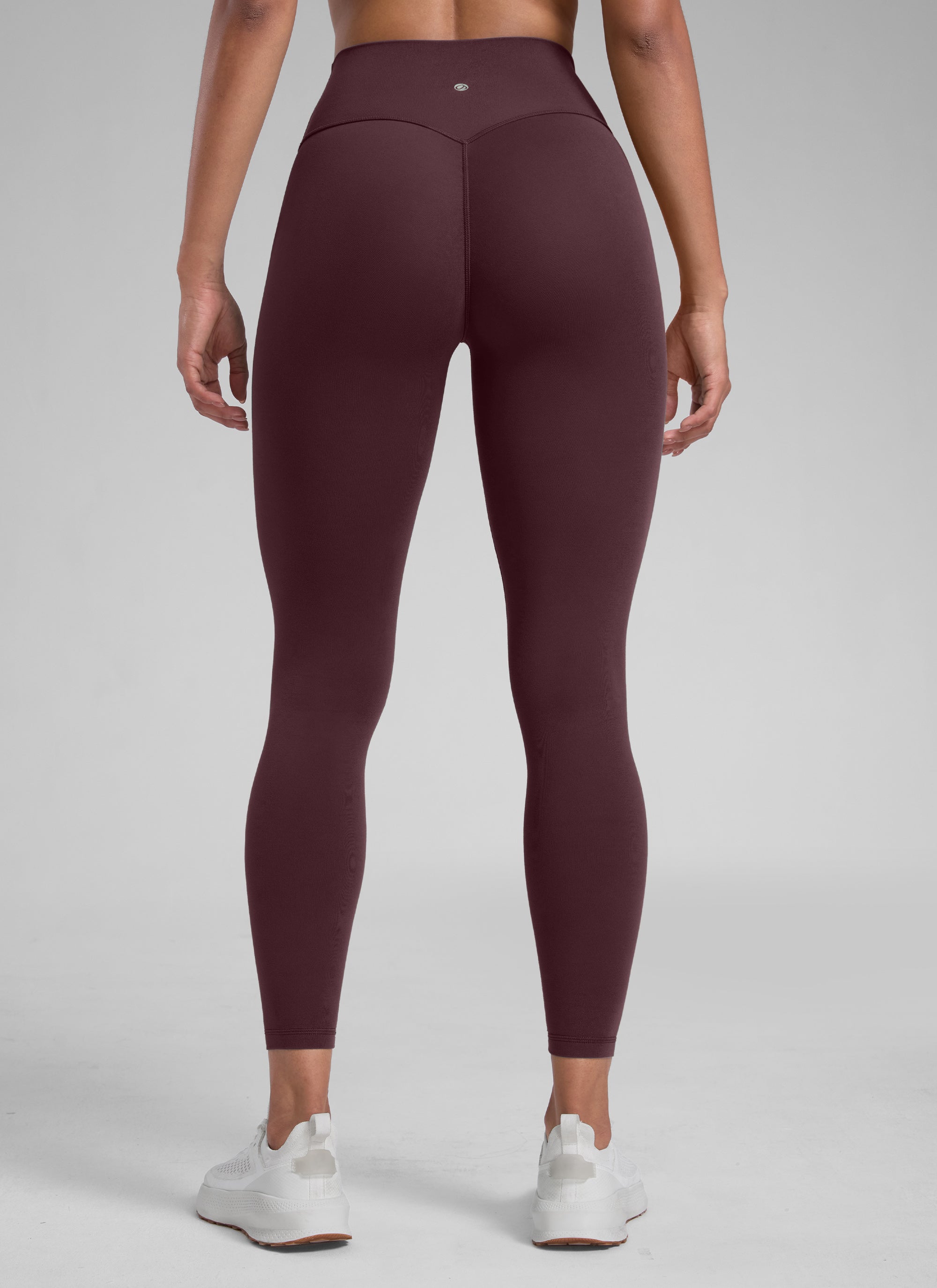 CRZ YOGA Damen Butterlift SecretSculpt Scrunch Butt Leggings - 64cm Reife Pflaume