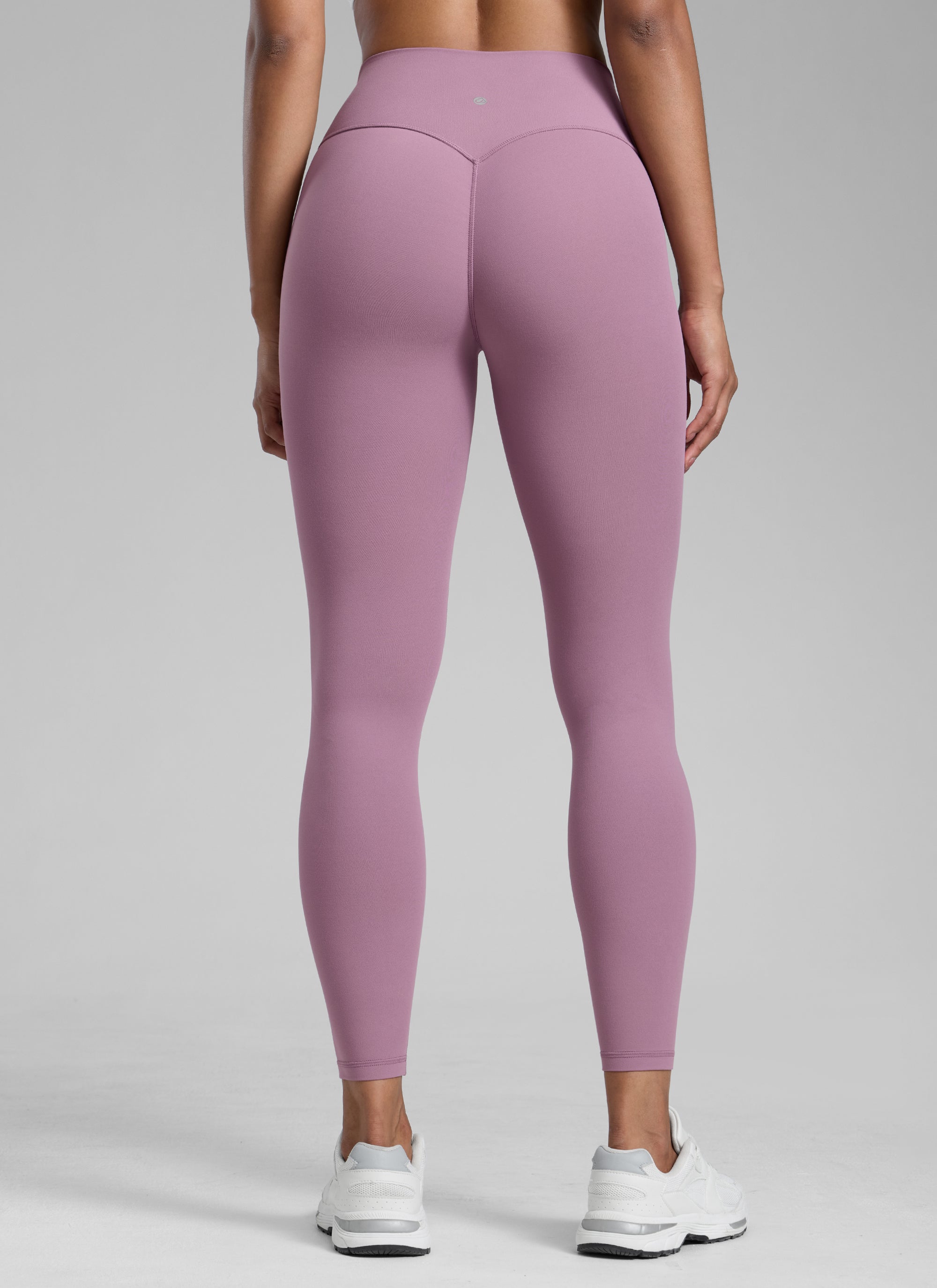 CRZ YOGA Damen Butterlift SecretSculpt Scrunch Butt Leggings - 64cm Lavendel Hell