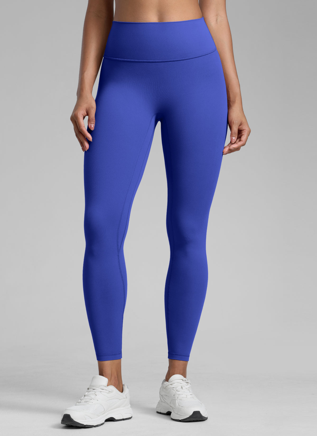 CRZ YOGA Damen Butterlift SecretSculpt Scrunch Butt Leggings - 64cm Königsblau