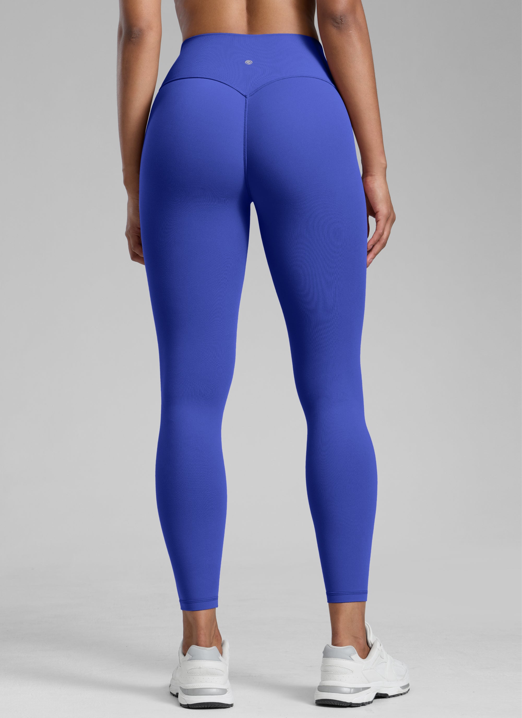 CRZ YOGA Damen Butterlift SecretSculpt Scrunch Butt Leggings - 64cm Königsblau