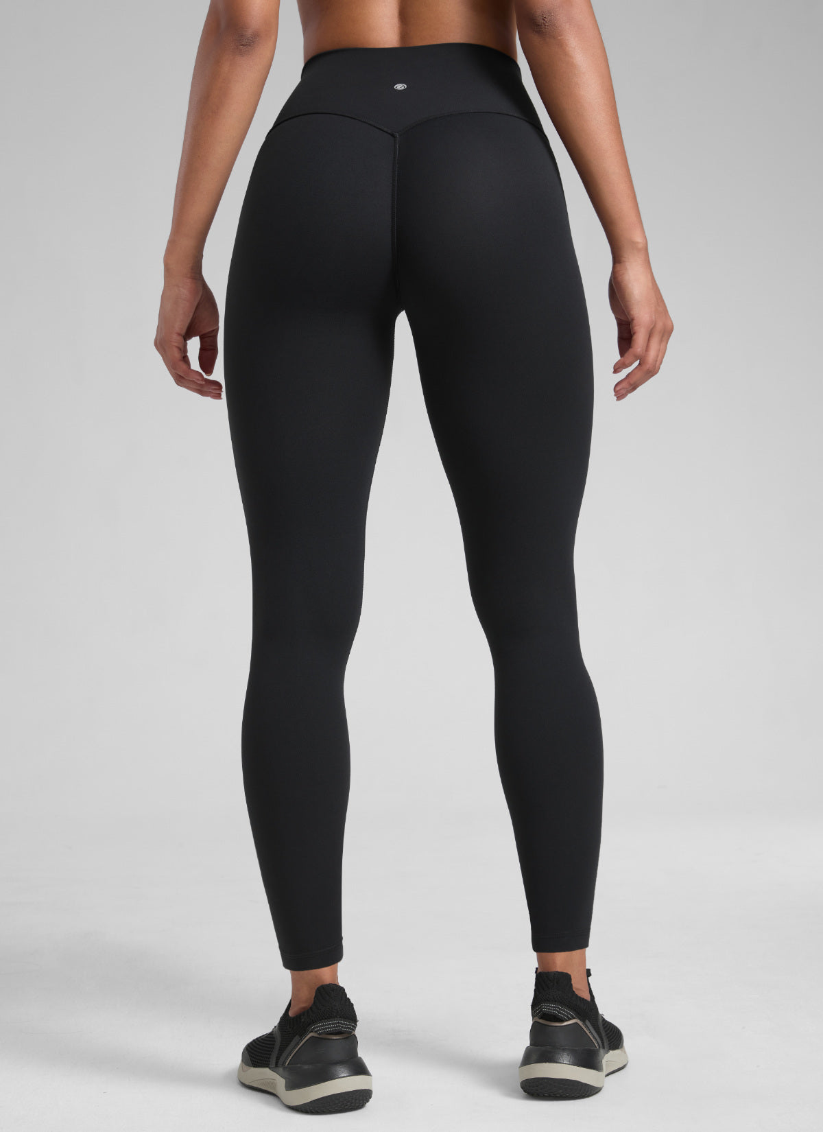 CRZ YOGA Damen Butterlift SecretSculpt Scrunch Butt Leggings - 71cm Schwarz
