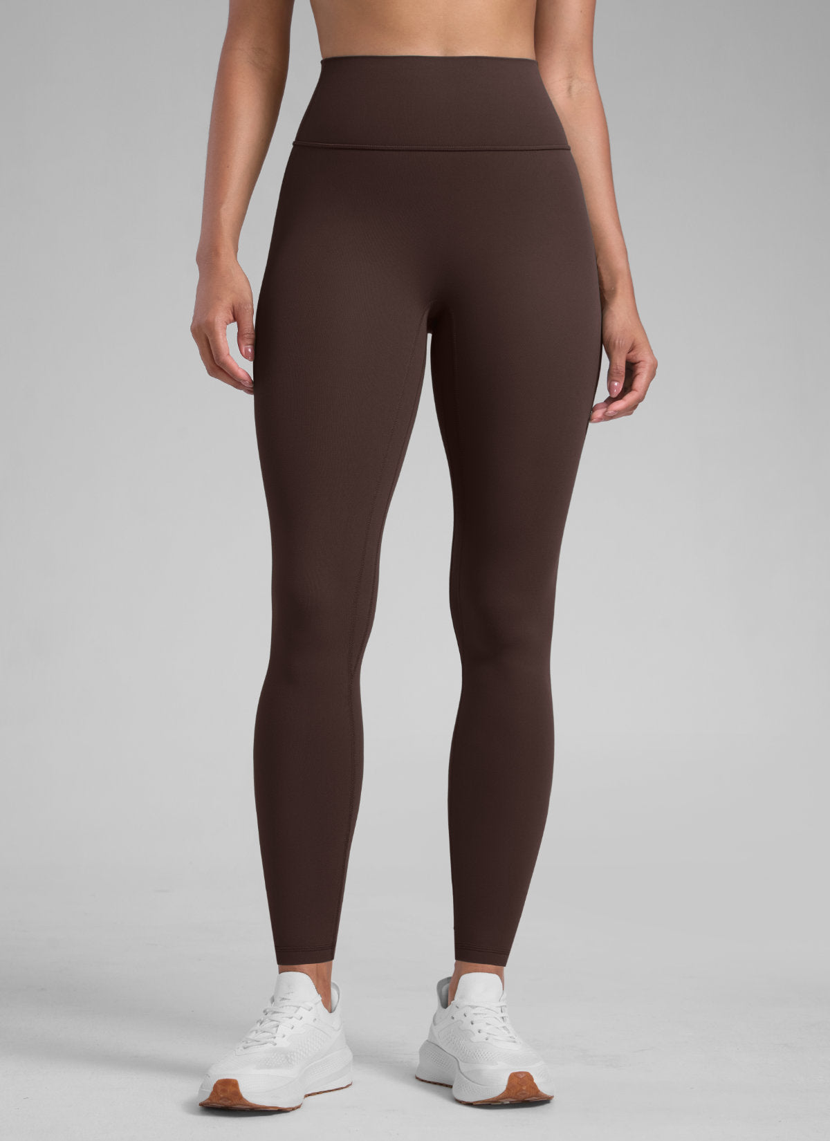 CRZ YOGA Damen Butterlift SecretSculpt Scrunch Butt Leggings - 71cm Heißes Fudge-Brown