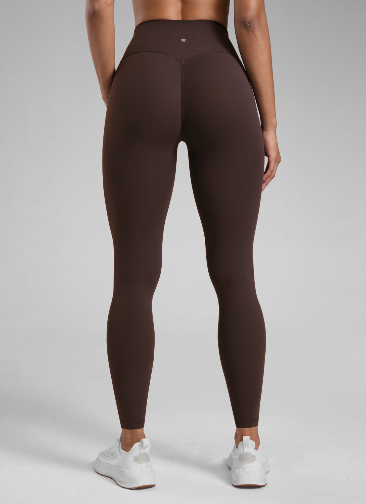 CRZ YOGA Damen Butterlift SecretSculpt Scrunch Butt Leggings - 71cm Heißes Fudge-Brown