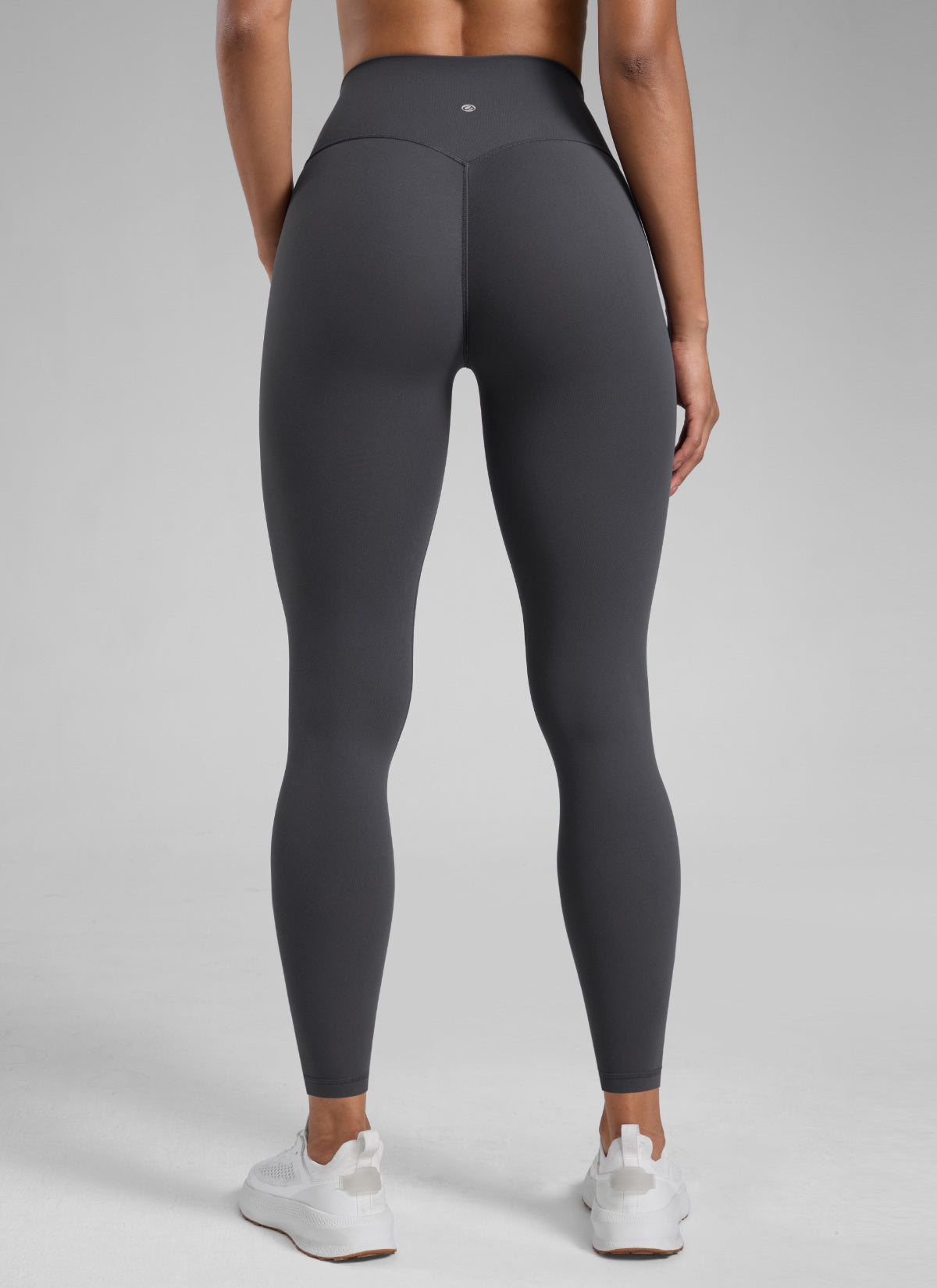 CRZ YOGA Damen Butterlift SecretSculpt Scrunch Butt Leggings - 71cm Mysteriöses Grau