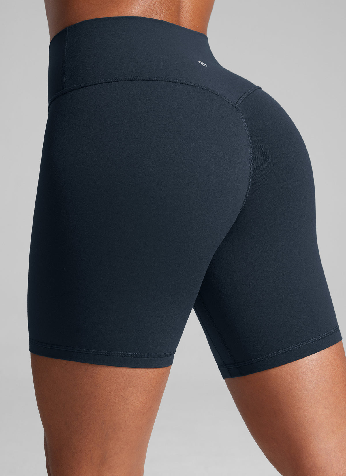 CRZ YOGA Damen Butterlift SecretSculpt Butt Lifting Shorts - 15cm Echte Marine