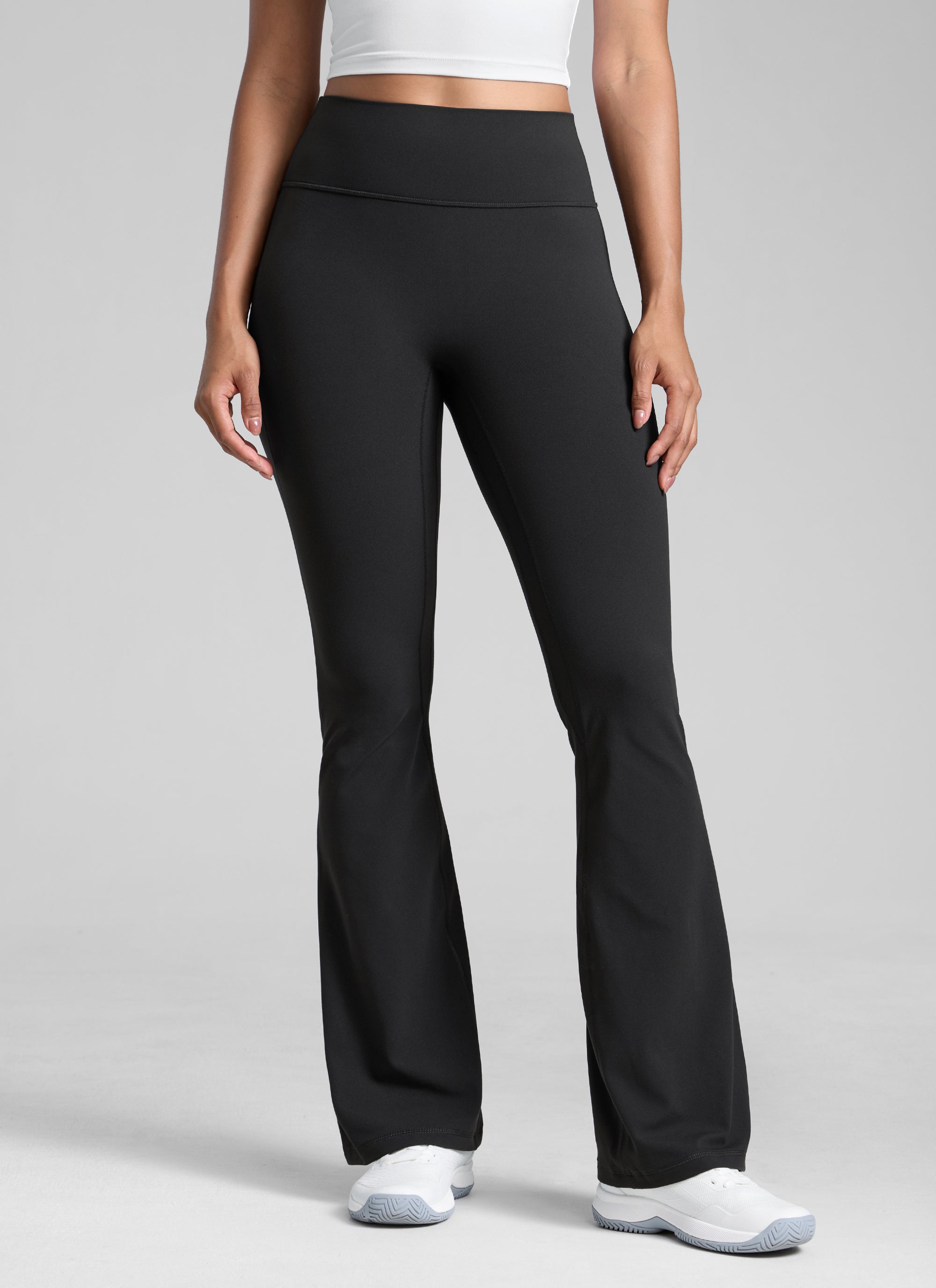 CRZ YOGA Damen Butterlift SecretSculpt Leggings - 79 cm Schwarz