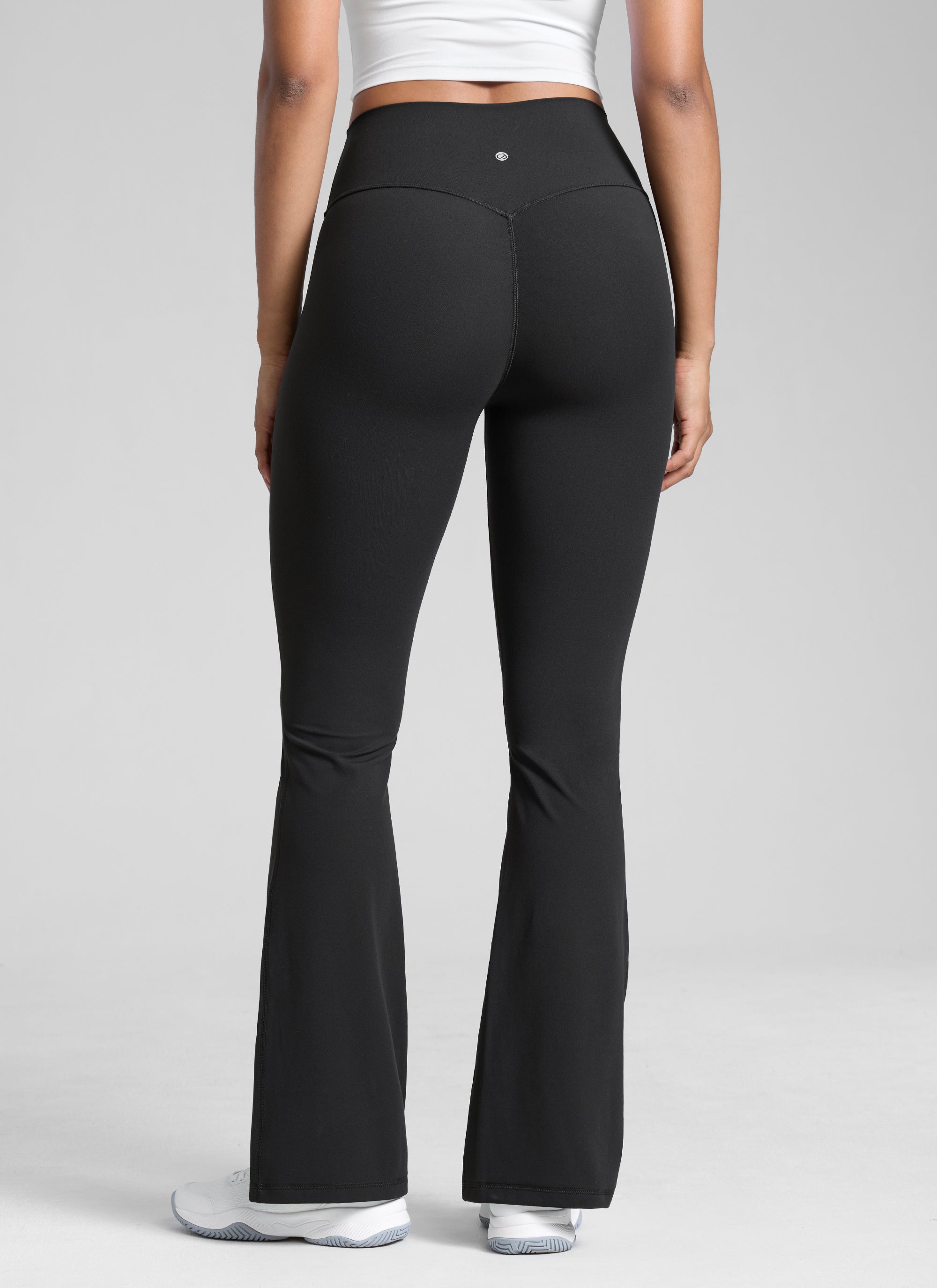 CRZ YOGA Damen Butterlift SecretSculpt Leggings - 79 cm Schwarz