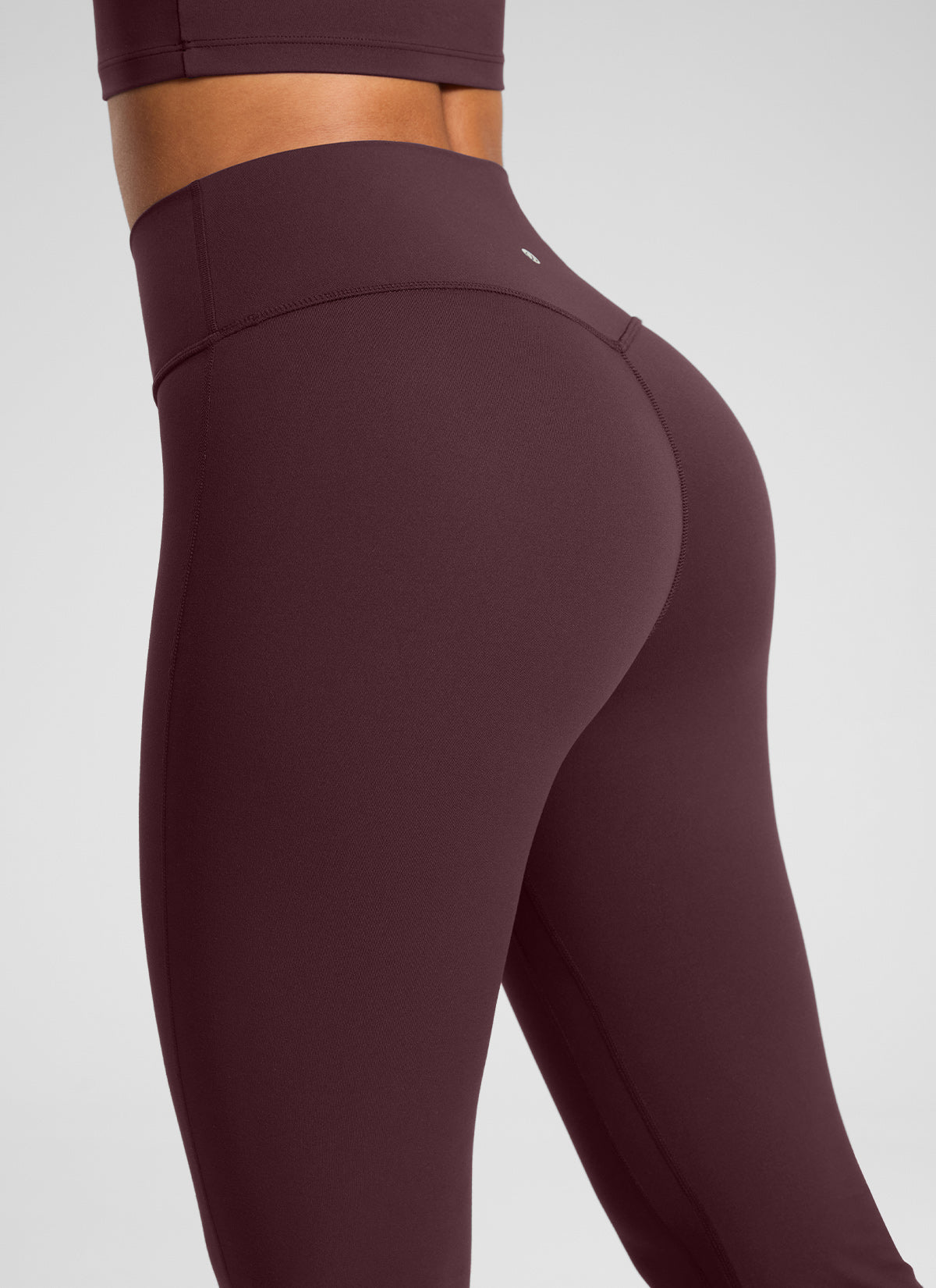 CRZ YOGA Damen Butterlift SecretSculpt Leggings - 79 cm Reife Pflaume